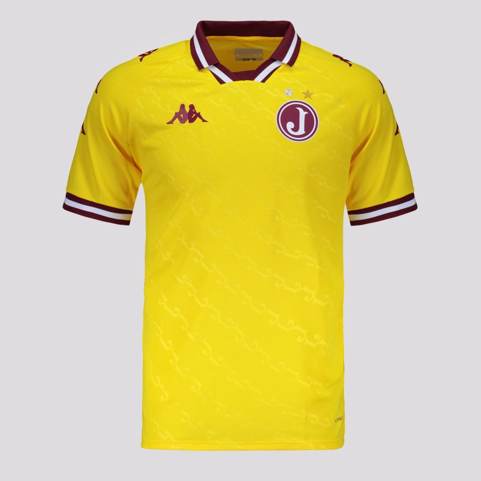 Camisa Kappa Juventus da Mooca II 2025 Goleiro Amarela