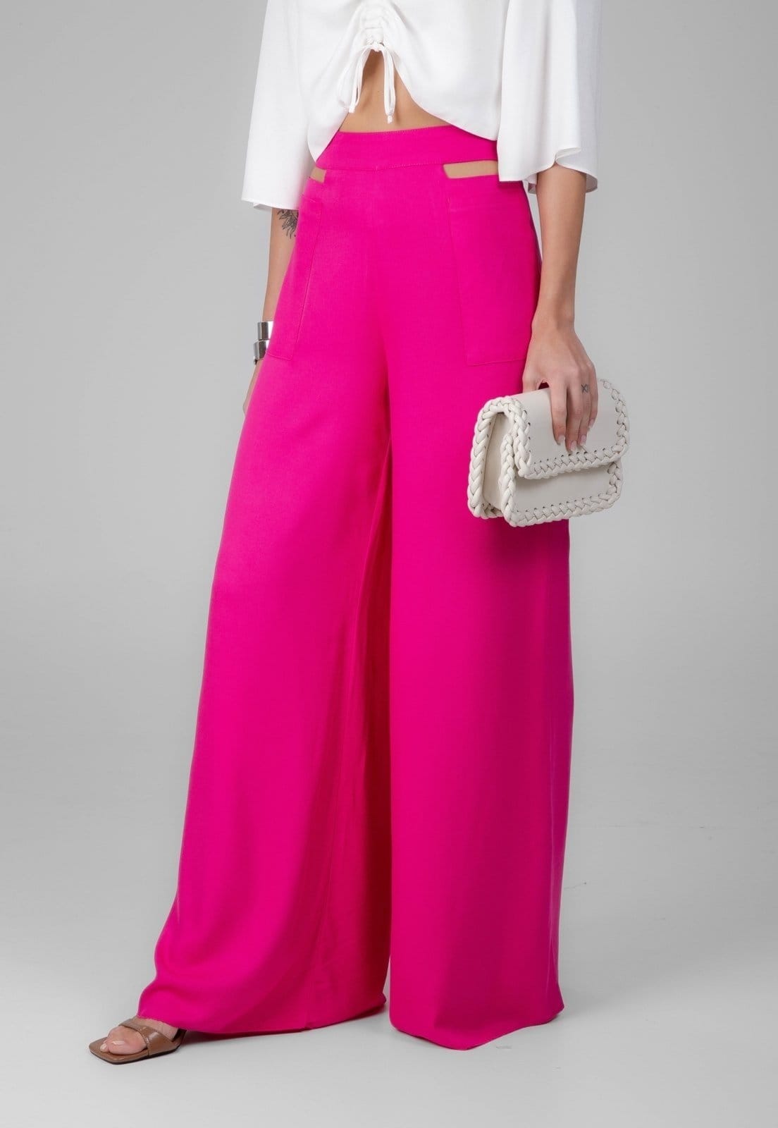 Calça Alfaiataria Traymon Pantalona