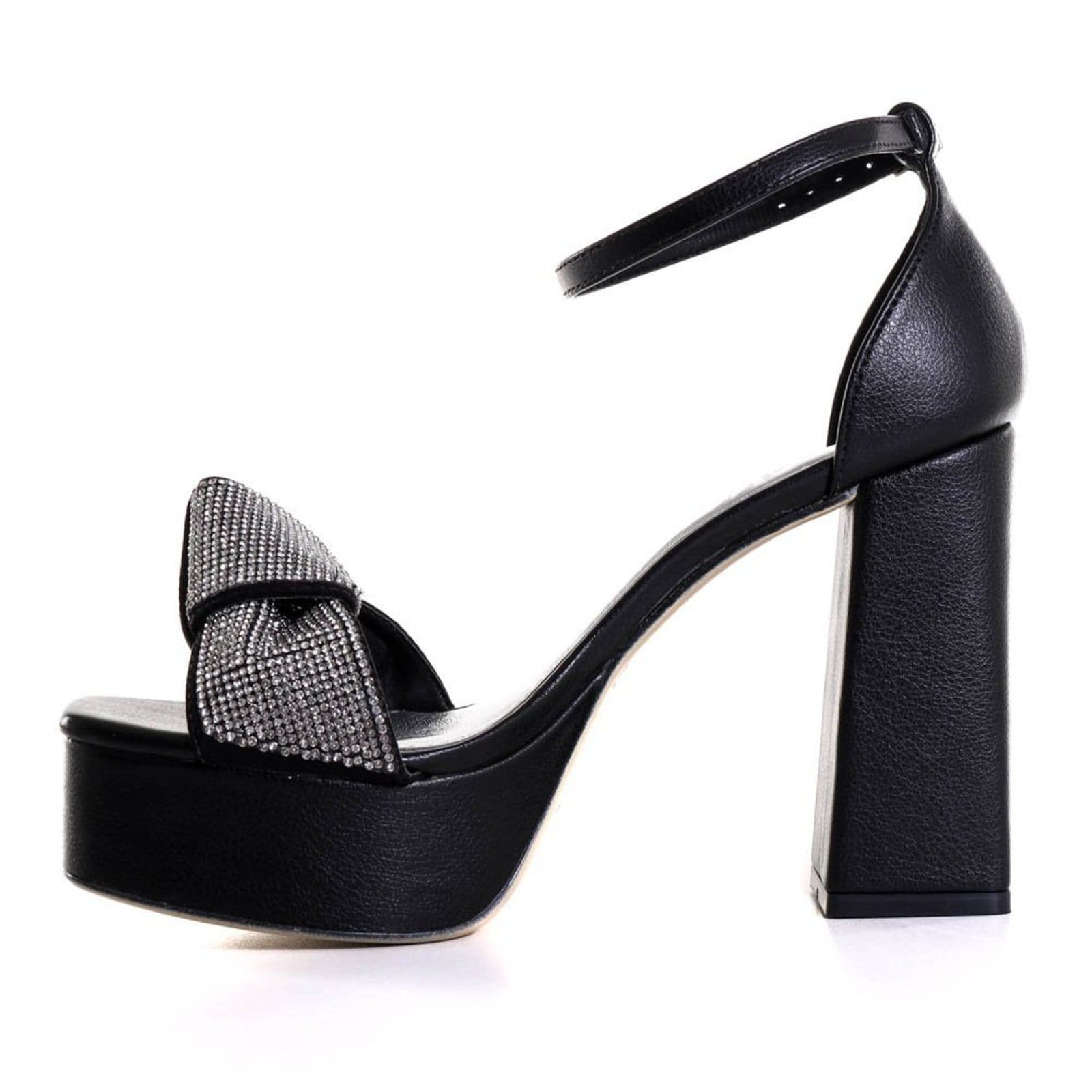 Vista 2 Sandália Feminina Zariff Com Strass 216170978 Zariff Zariff preto