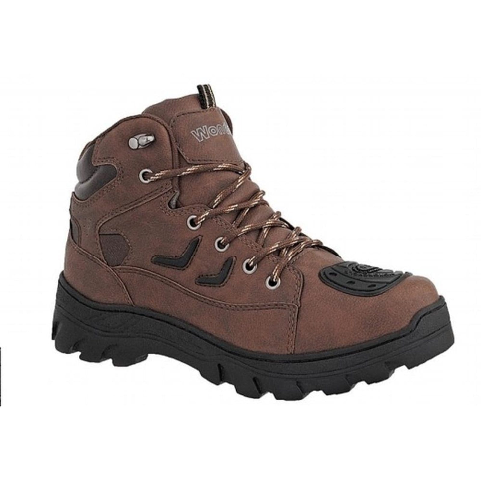 Vista principal Bota Masculina Wonder 1061 Motoqueiro Wonder marrom