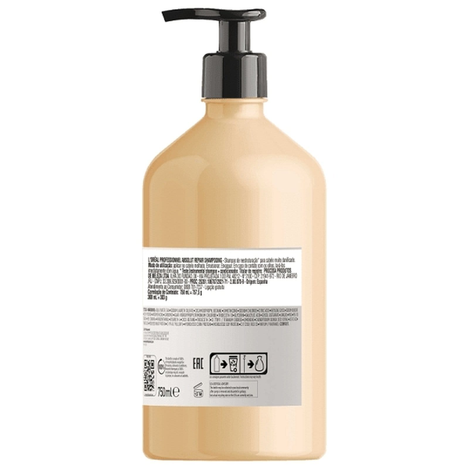 Vista 2 L'Oréal Professionnel Serie Expert Absolut Repair Quinoa Protein - Shampoo 750ml L'Oreal Professionnel gold