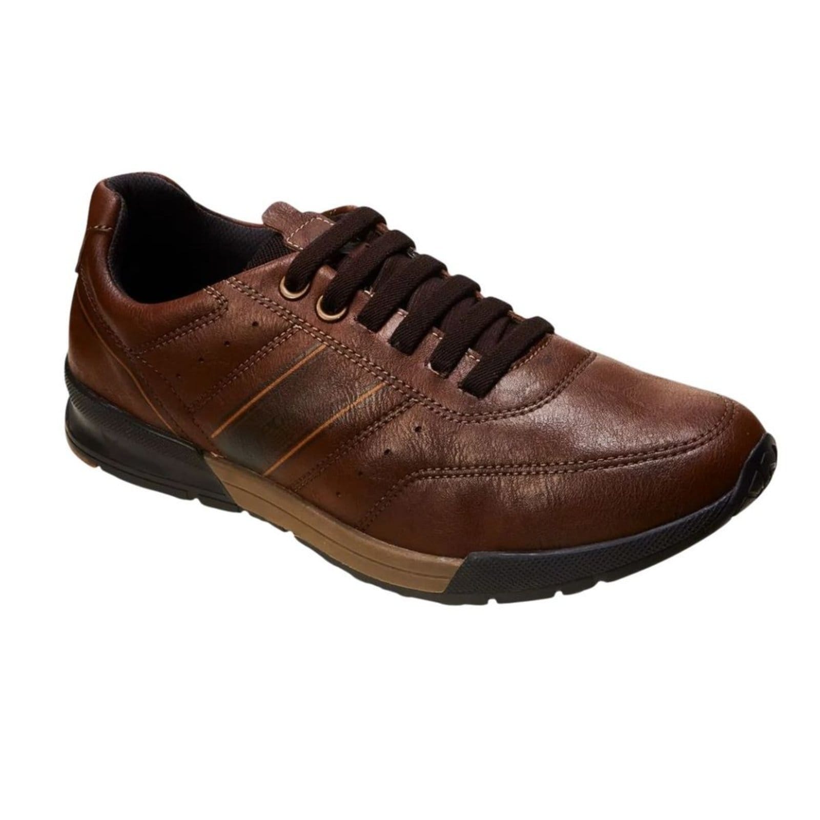 Vista 2 Sapatênis Masculino Pegada Pgd PGD marrom