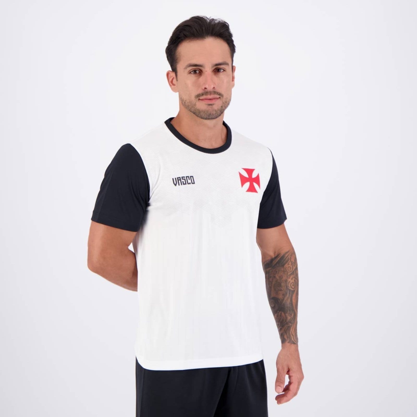 Vista 2 Camisa Vasco Ritual Branca braziline branco