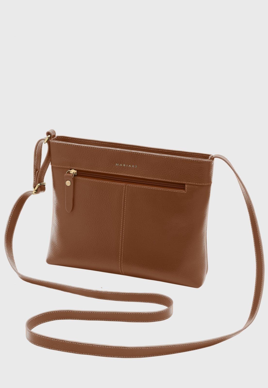 Bolsa Transversal Couro Mariart Cipó Camel