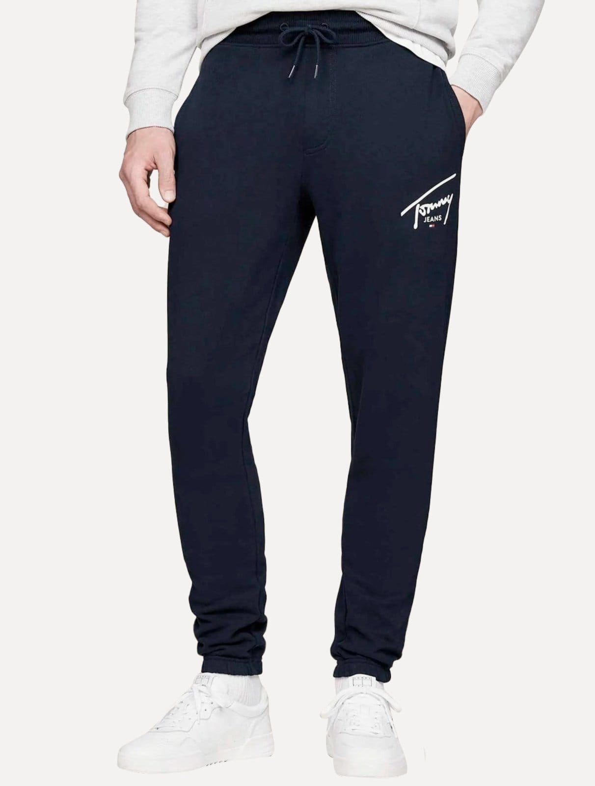 Calça Tommy Jeans Masculina Moletom Entry Signature Graphic