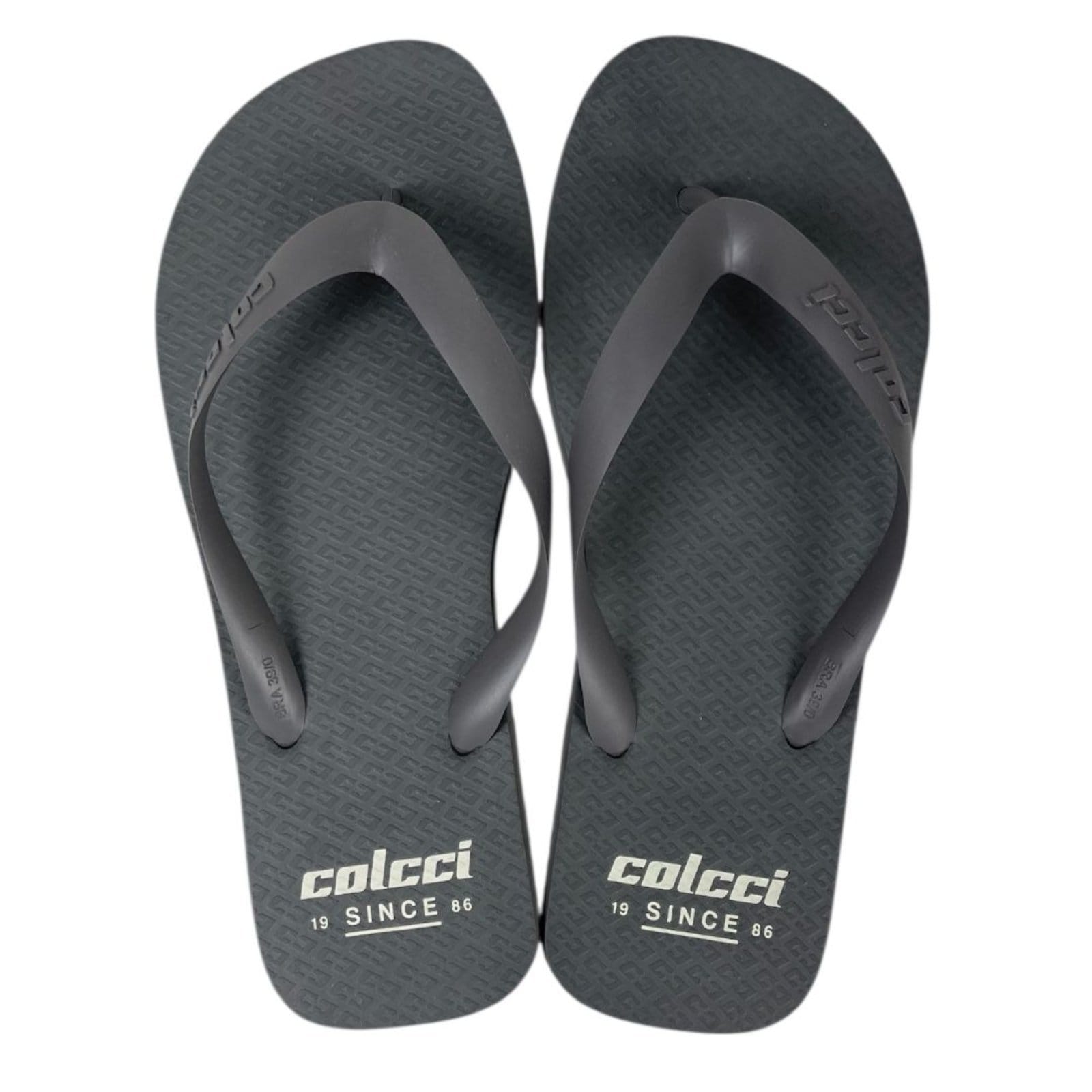 Chinelo Masc Basic Grafite