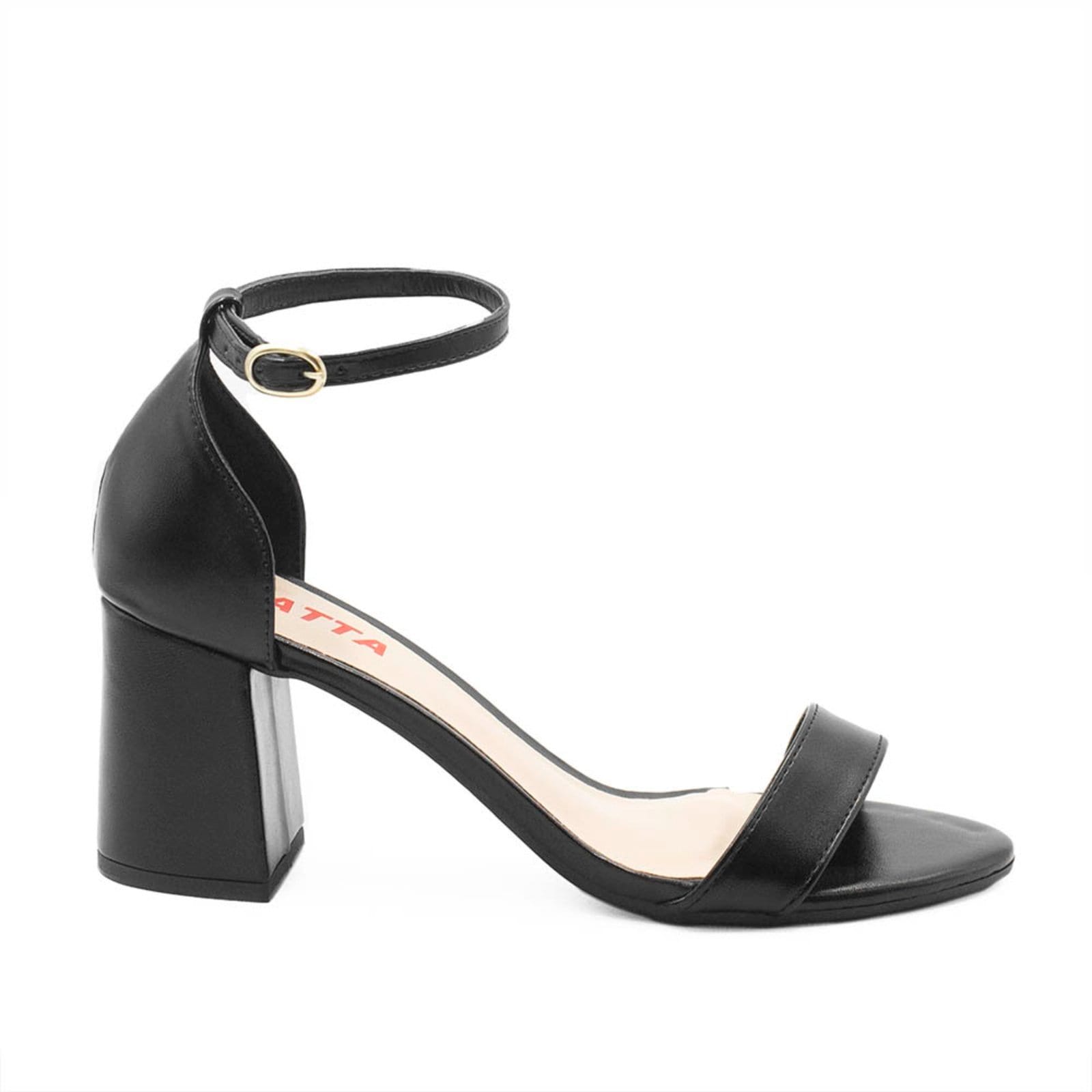 Sandália Zatta Salto Bloco Médio Suzana