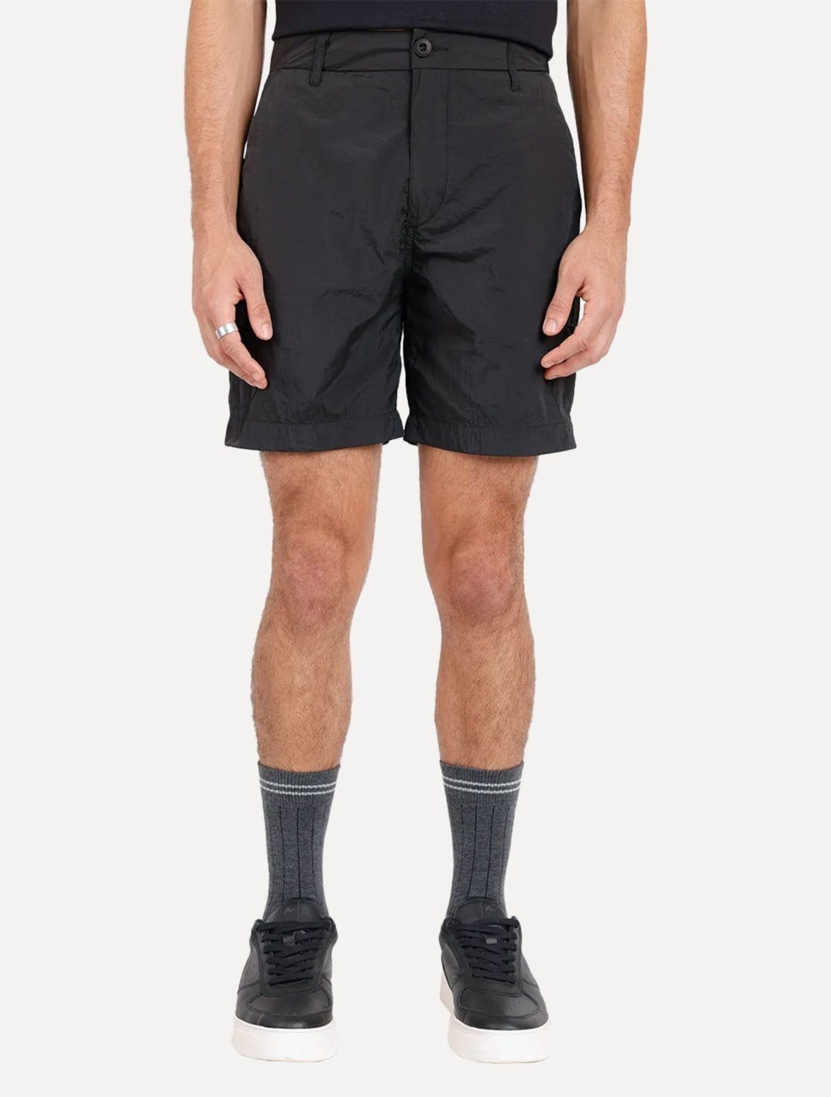 Bermuda Aramis Masculina Cargo Tec Black Preta