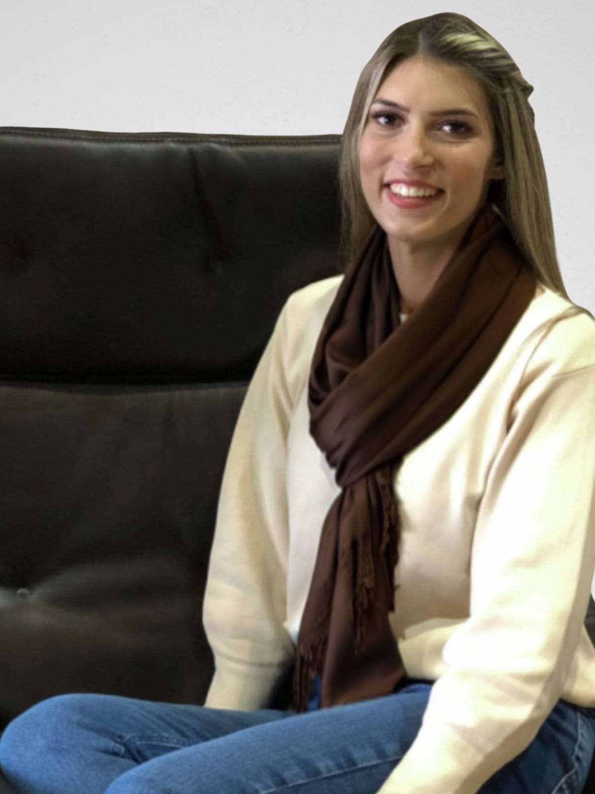 Pashmina Via Lessa Santiago Liso em Viscose Escuro