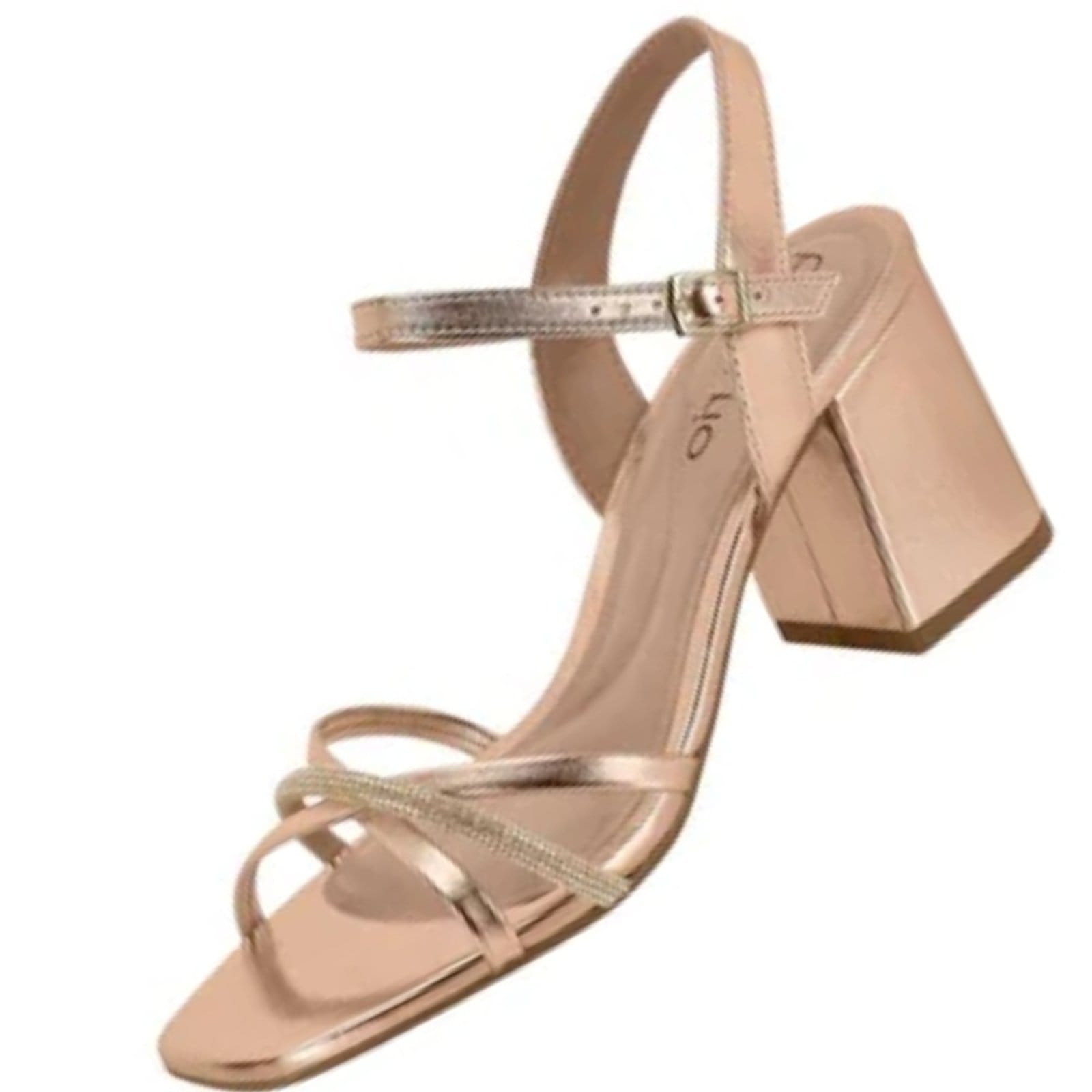 Vista 2 Sandalia Beira Rio 8436.347 Feminina BR SPORTS ouro velho