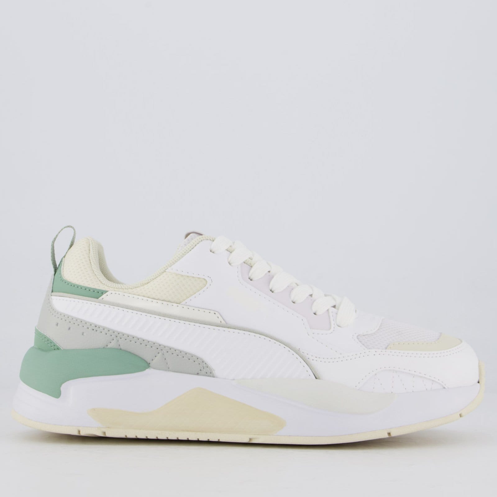 Tênis Puma X-Ray 2 Square Feminino Branco e Verde