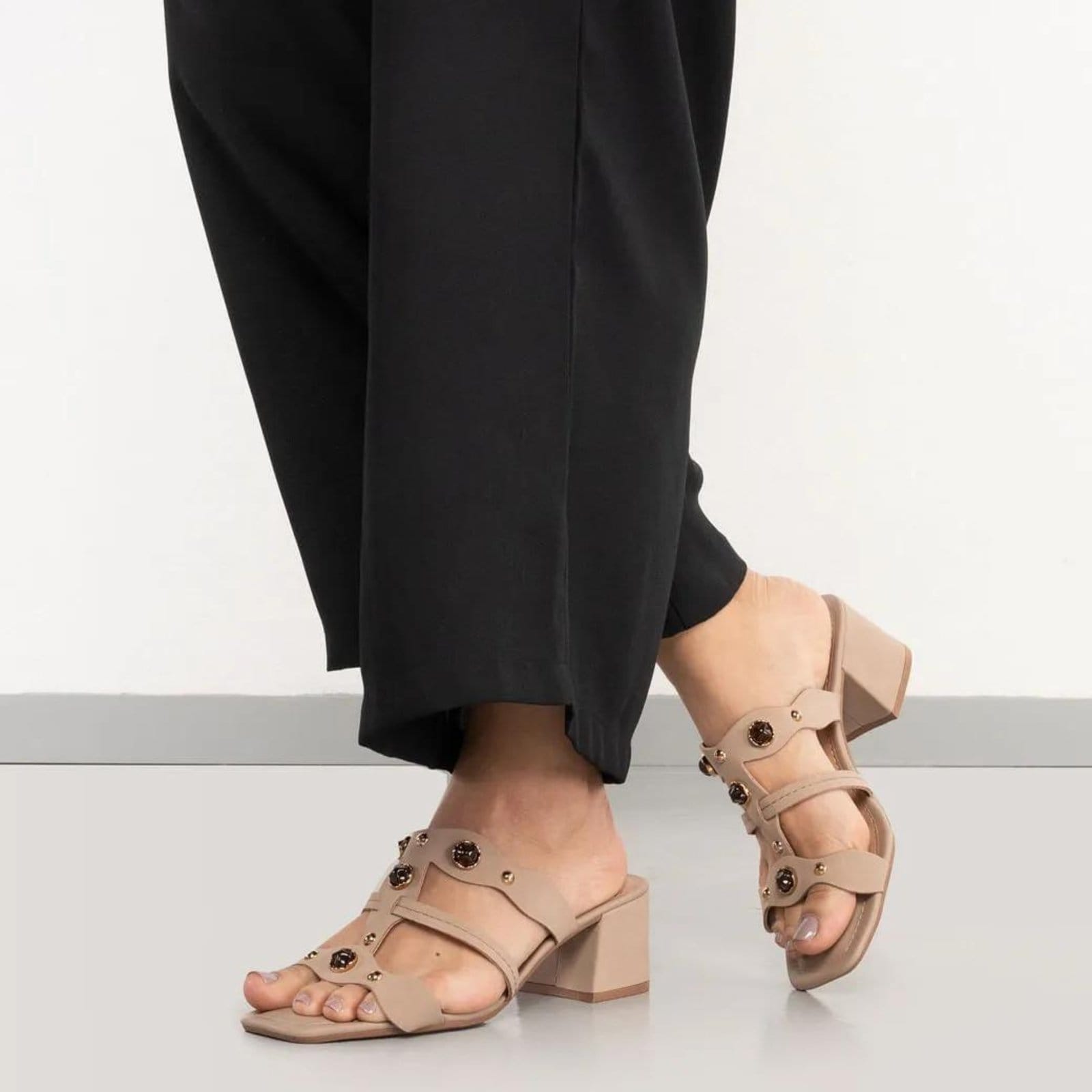 Sandália Dakota Salto Bloco Feminina