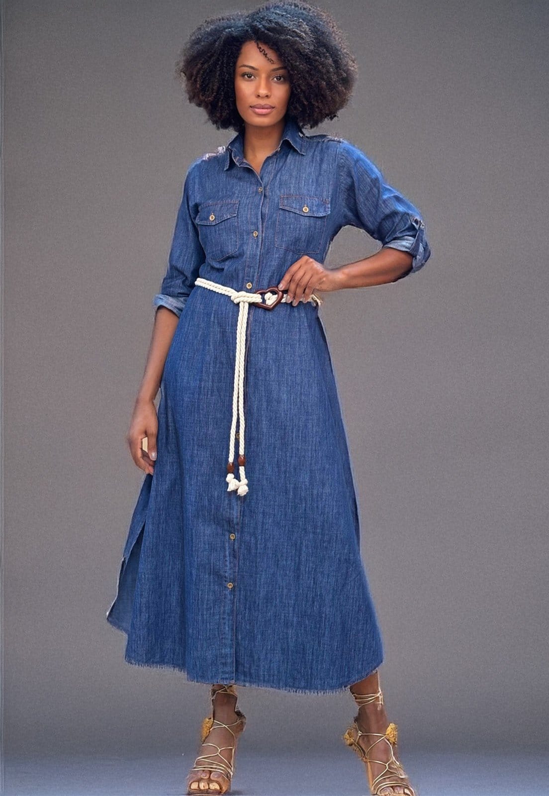 Vista principal Cinto Cabanafree Corda Coração Cabanafree bege