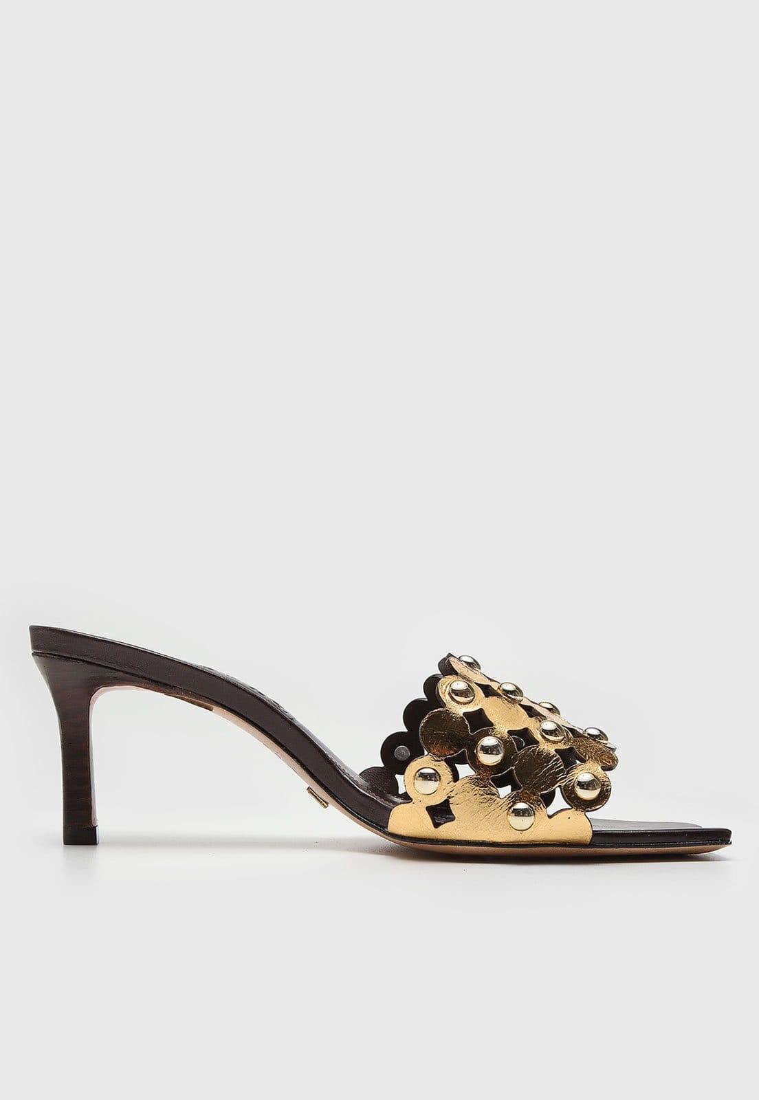 Vista 2 Sandália Vicenza Metalizada Dourada Vicenza dourado