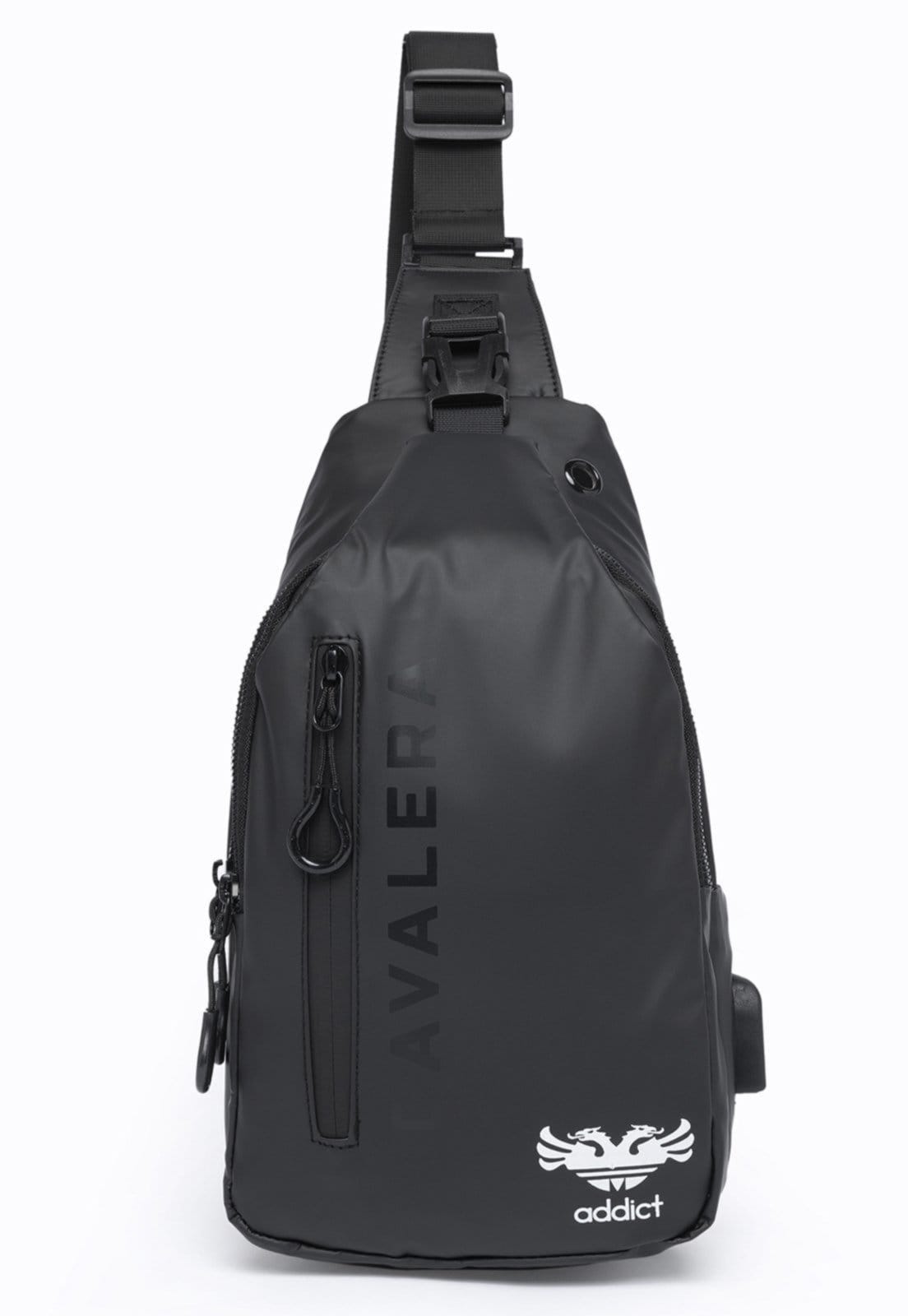 Shoulder Bag Feminina Cavalera Resistente Passeio Viagem entrada USB