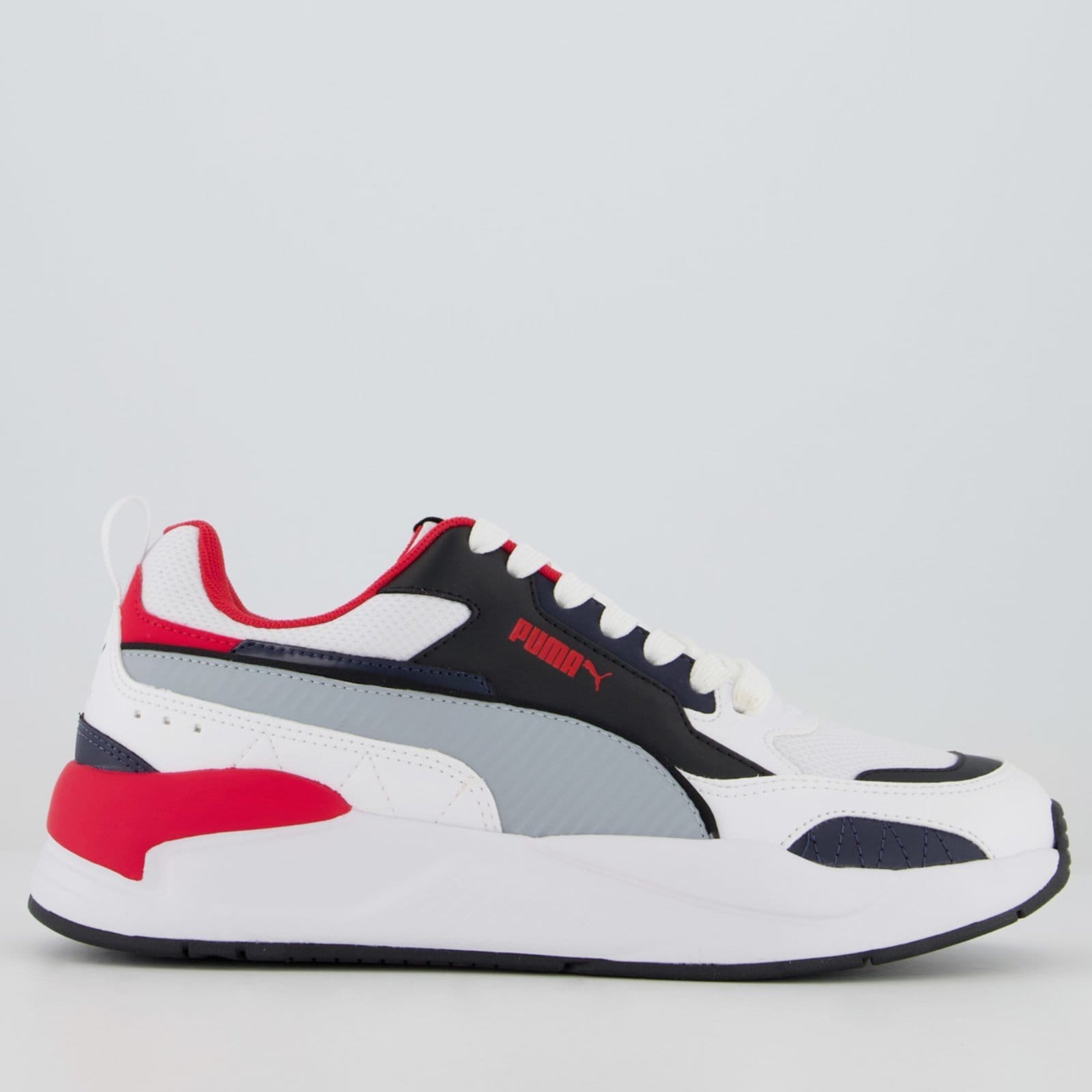 Tênis Puma X Ray 2 Square BDP e Vermelho