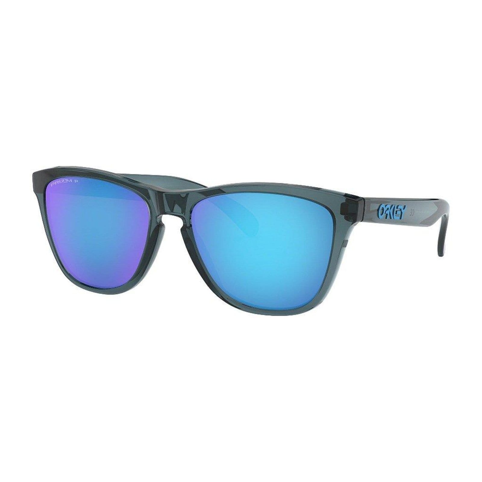 Óculos de Sol Oakley Frogskins Crystal Black W/ Prizm Sapphire Polarized