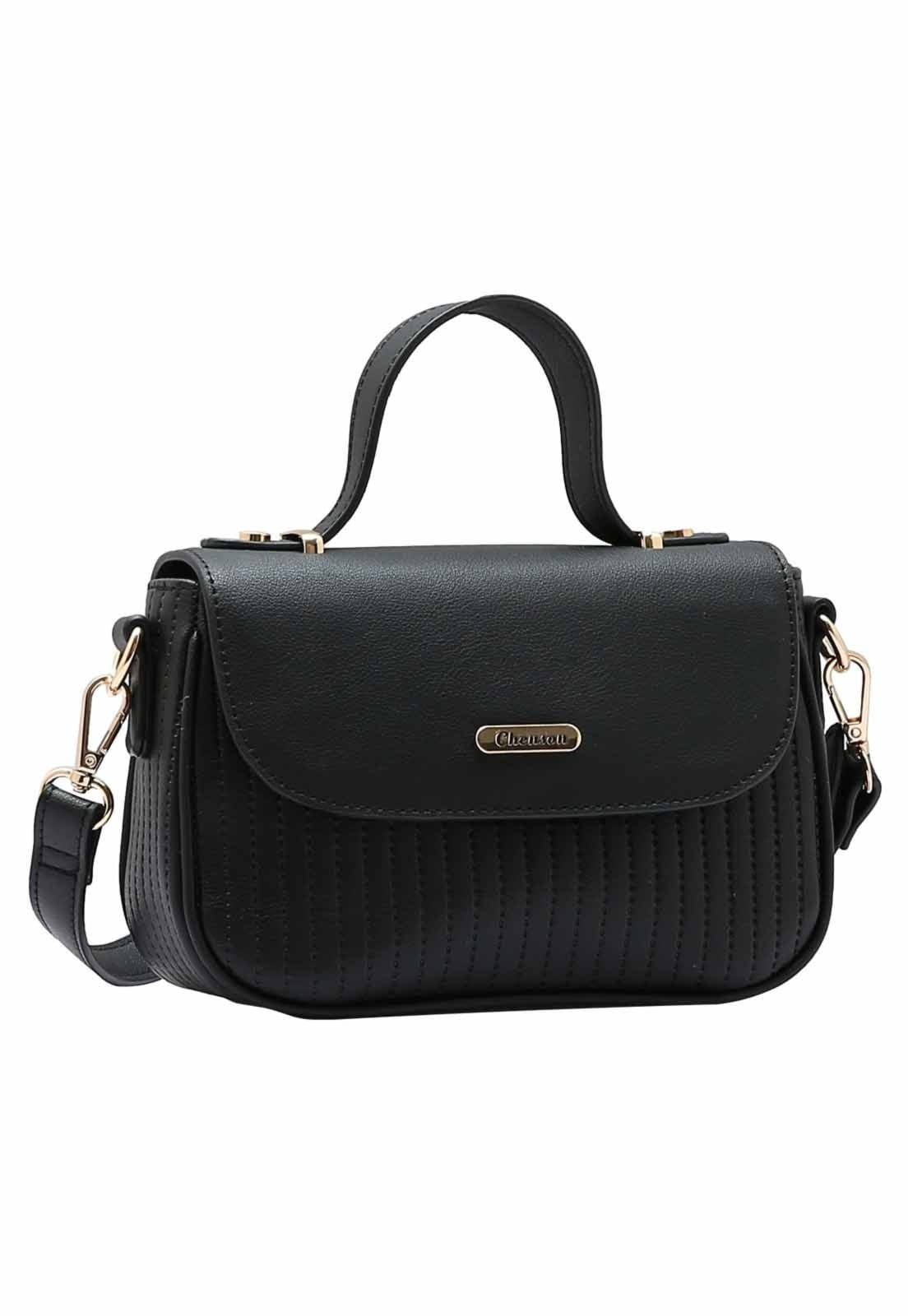 Bolsa Feminina Chenson Original Textura Minimalista Mão 3484899