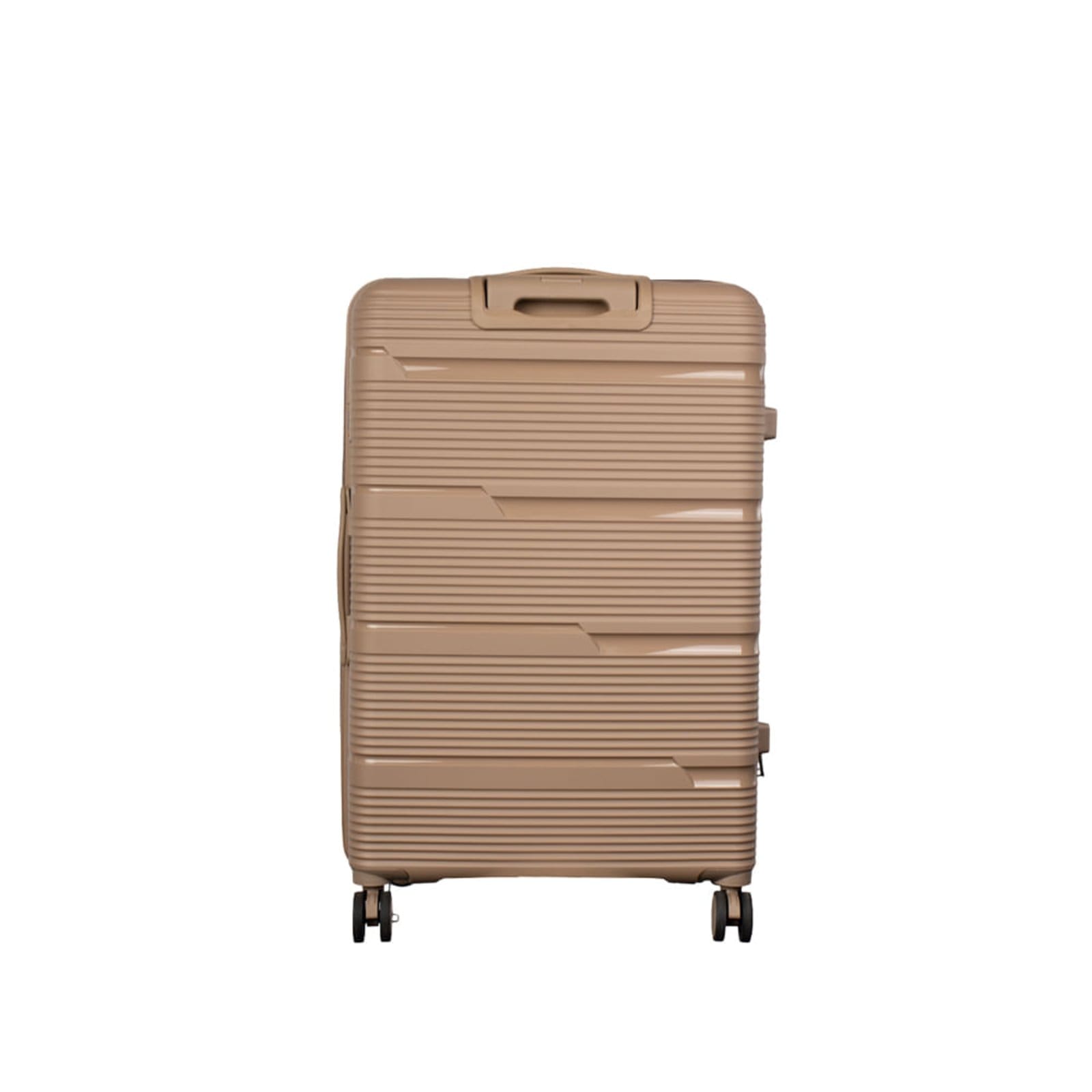 Vista 2 Mala Tonin Karbono Polipropileno Cadeado Média Tonin nude