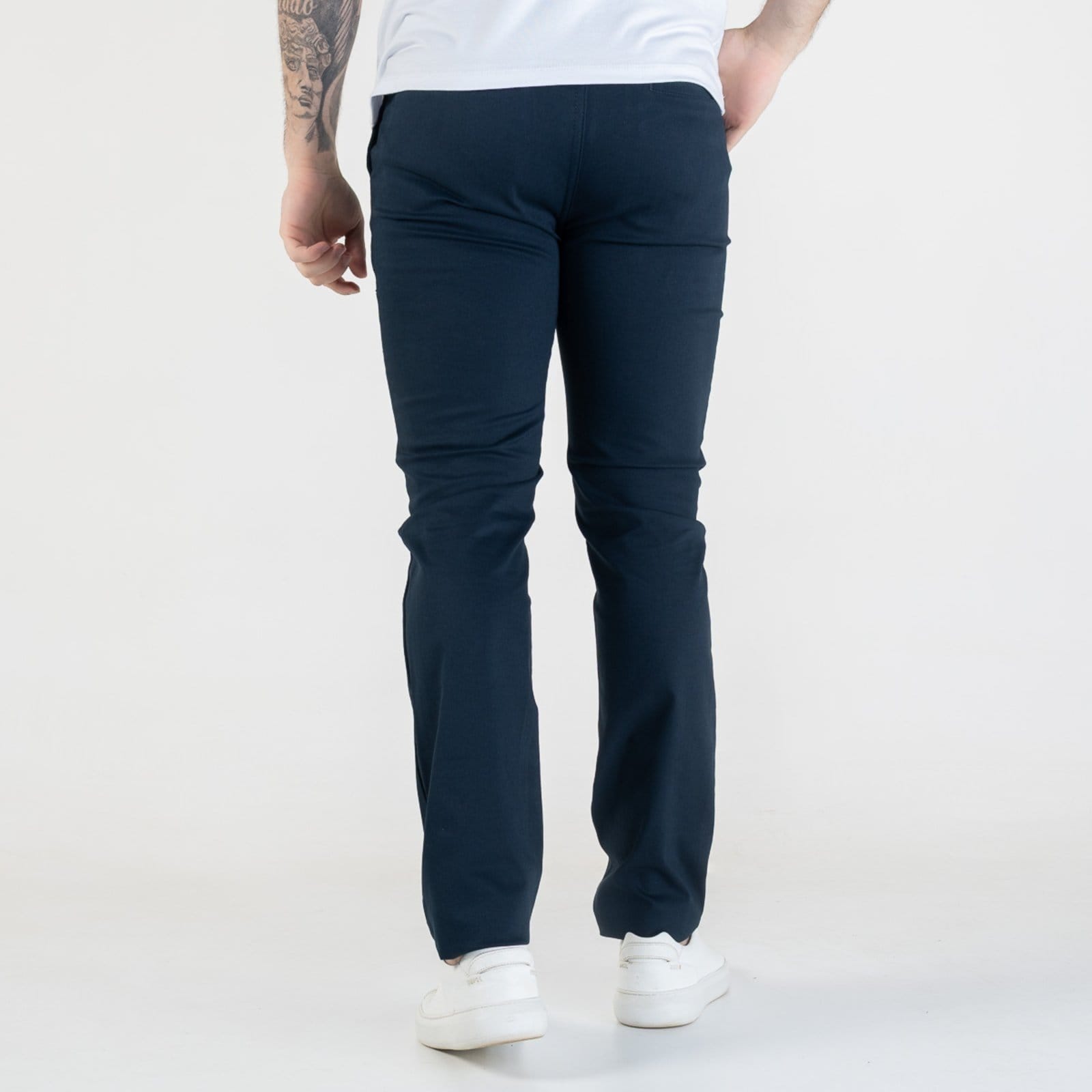 Vista 2 Calça Ellus Color Slim Ellus azul marinho