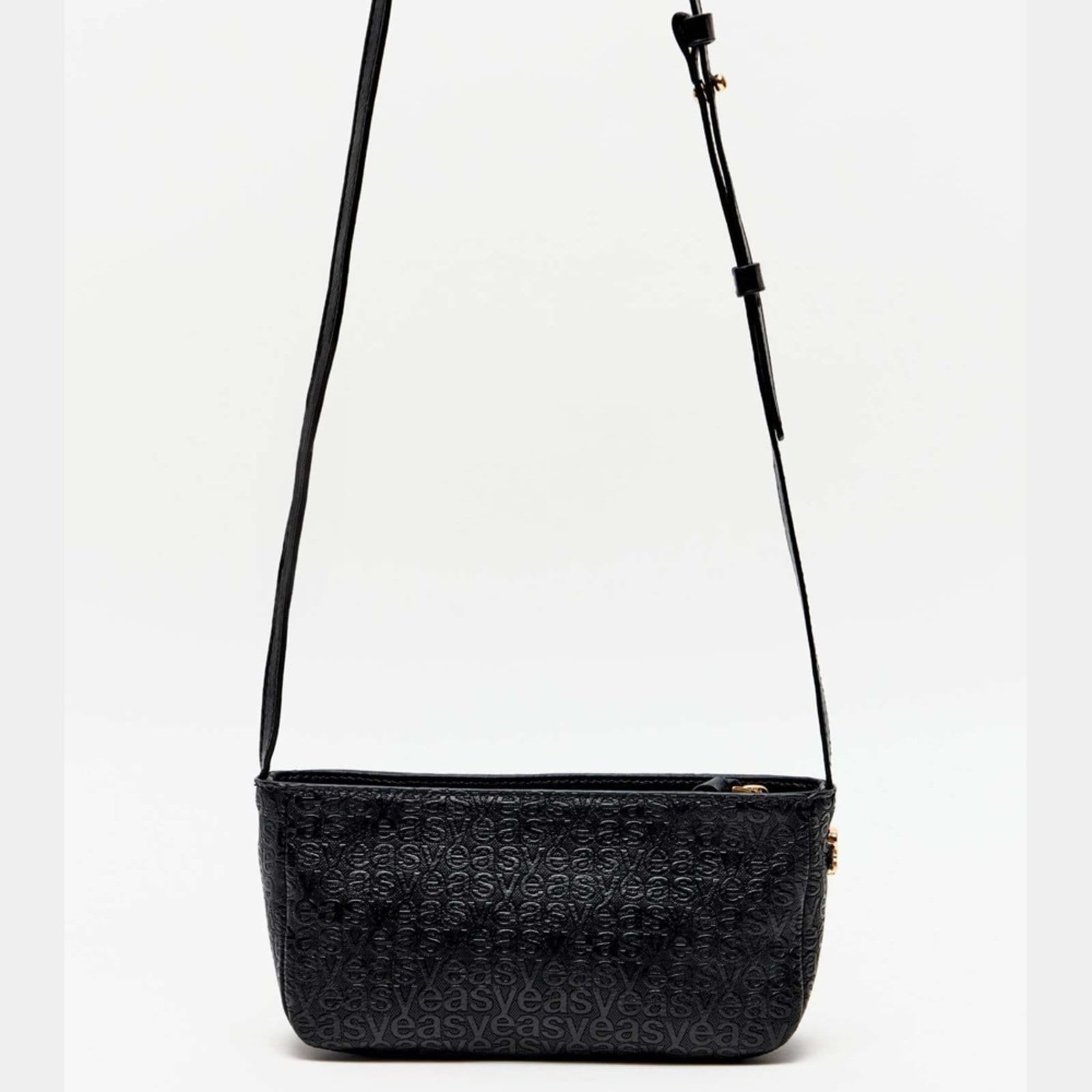 Vista 2 Bolsa Crossbody Easy Lança Perfume Hrtz Ve26 Feminino Easy Lança perfume preto