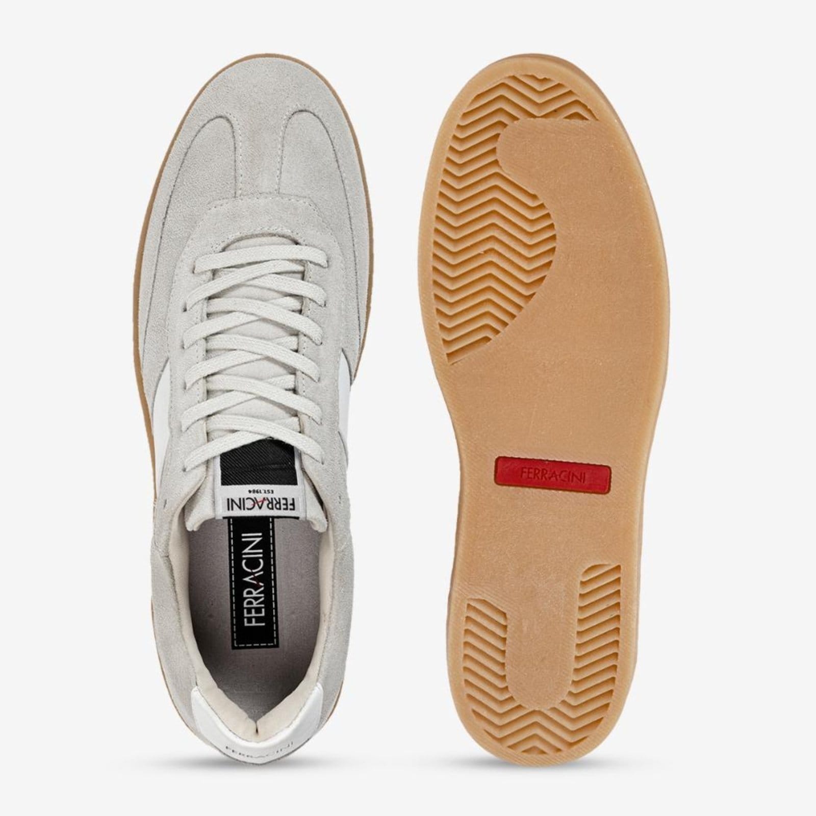 Vista 2 Sneaker Ibiza 7583-710D FERRACINI branco