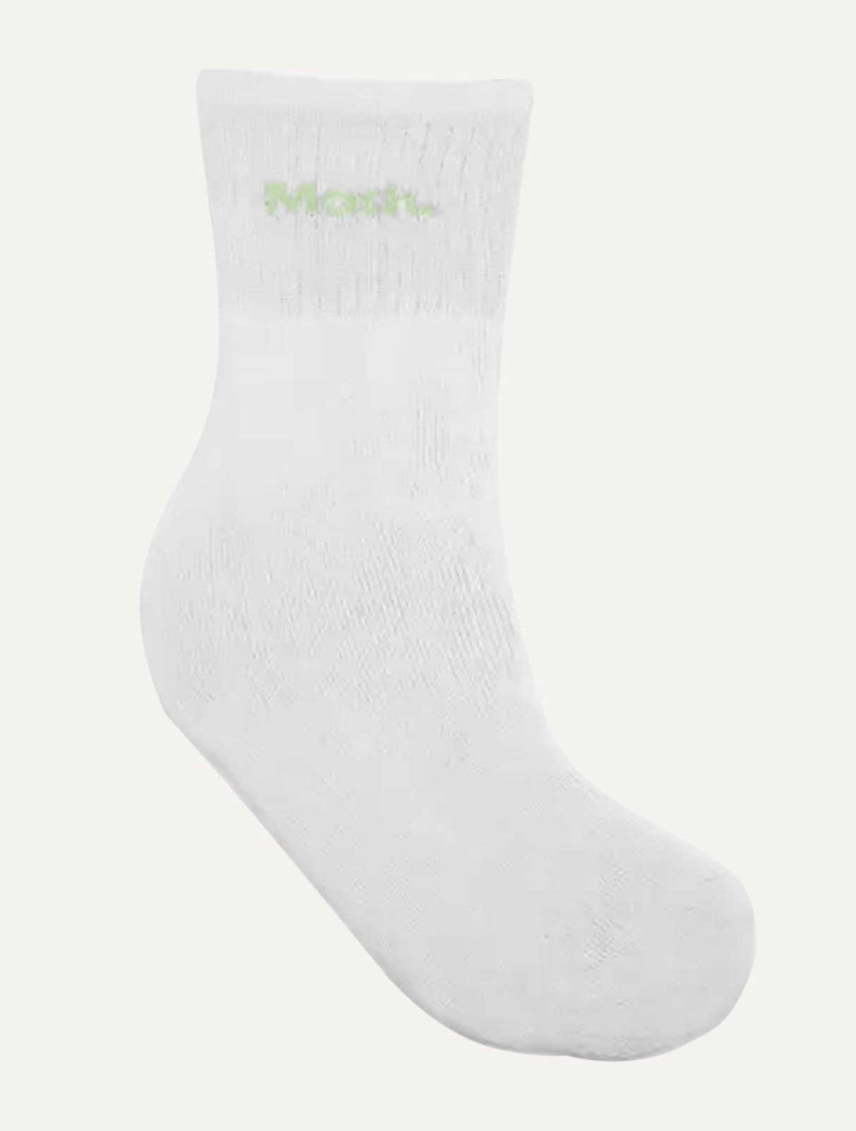 Meia Mash Esportiva Cano Curto Branca Kit 3 Pares - 2