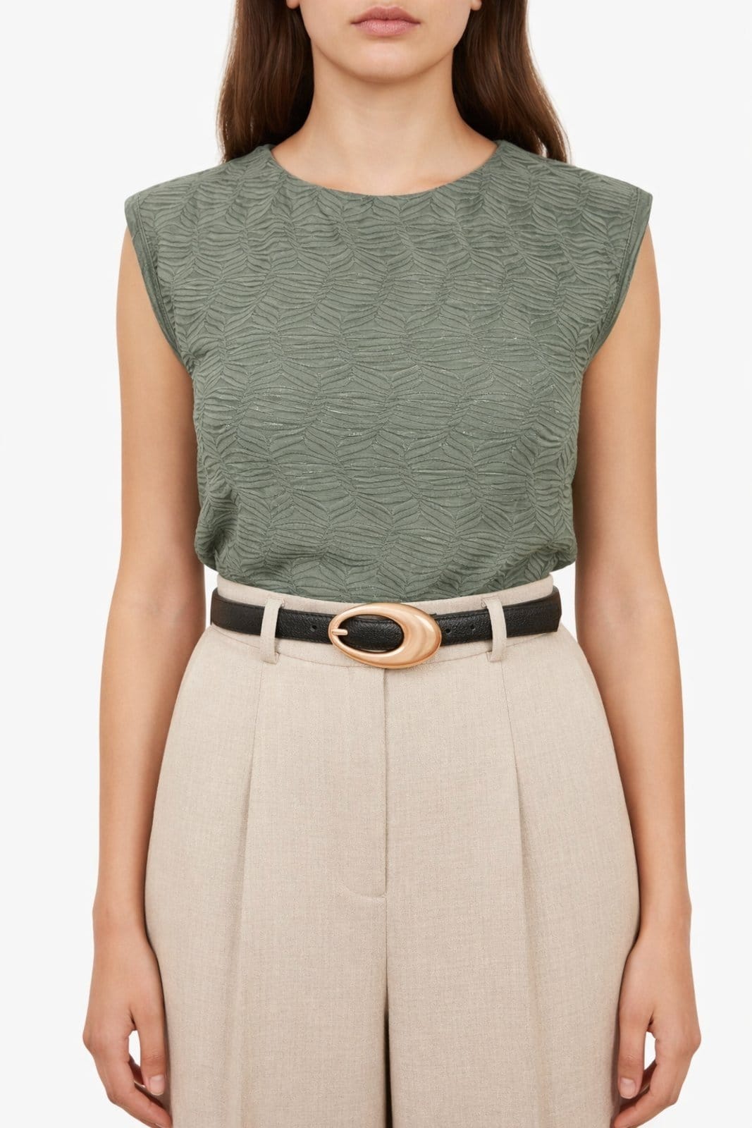 Cinto Fivela Orgânica D Bell Outelet Fashion