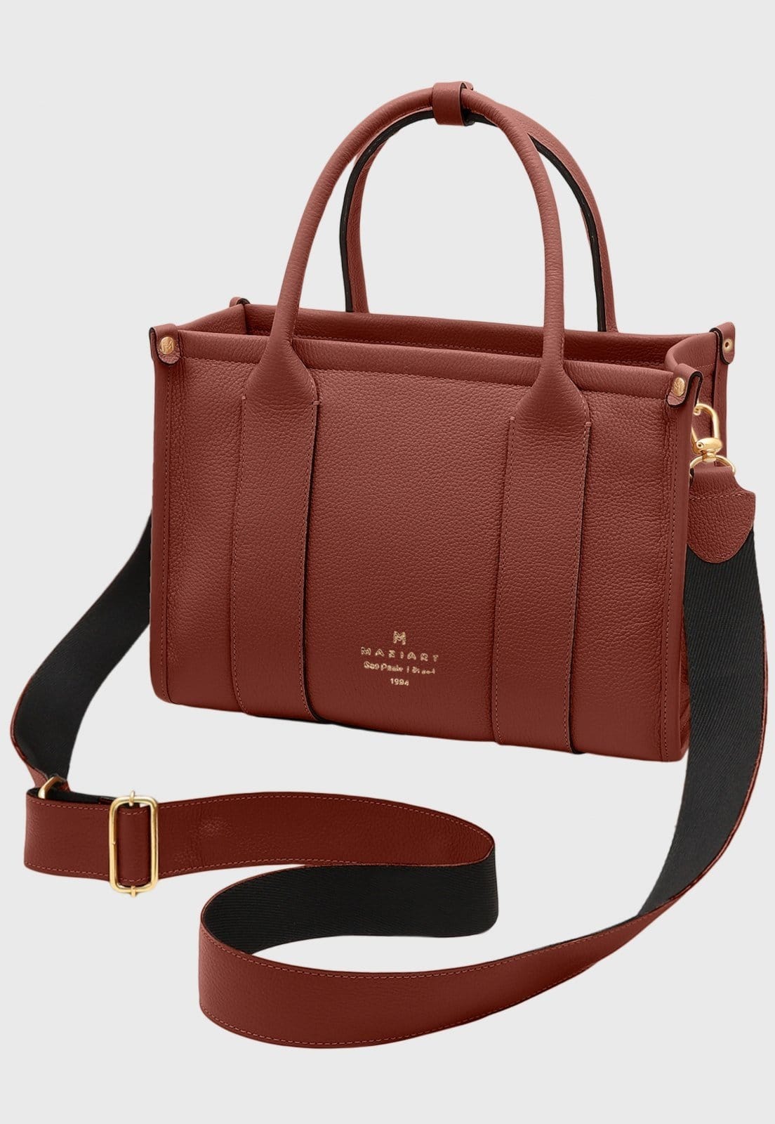 Bolsa Transversal Couro Mariart Acácia Terracota