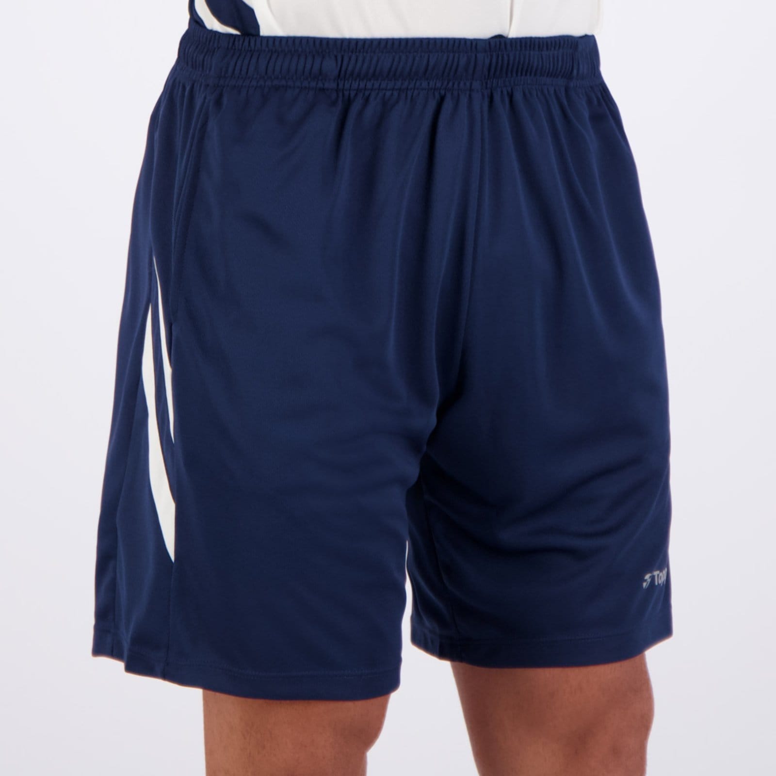 Vista 2 Bermuda Topper Side Marinho Topper azul marinho