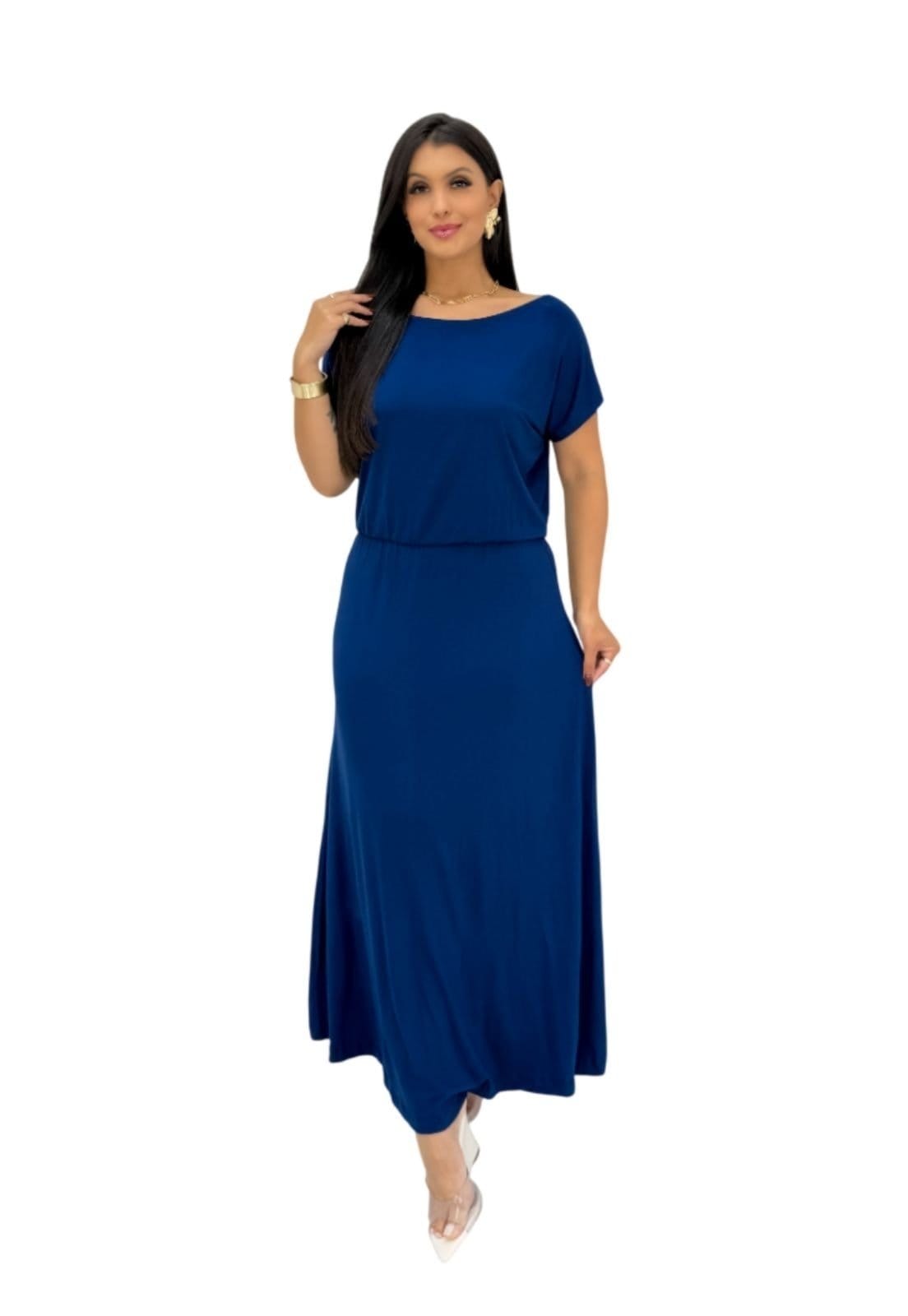 Vestido Longo Marinho