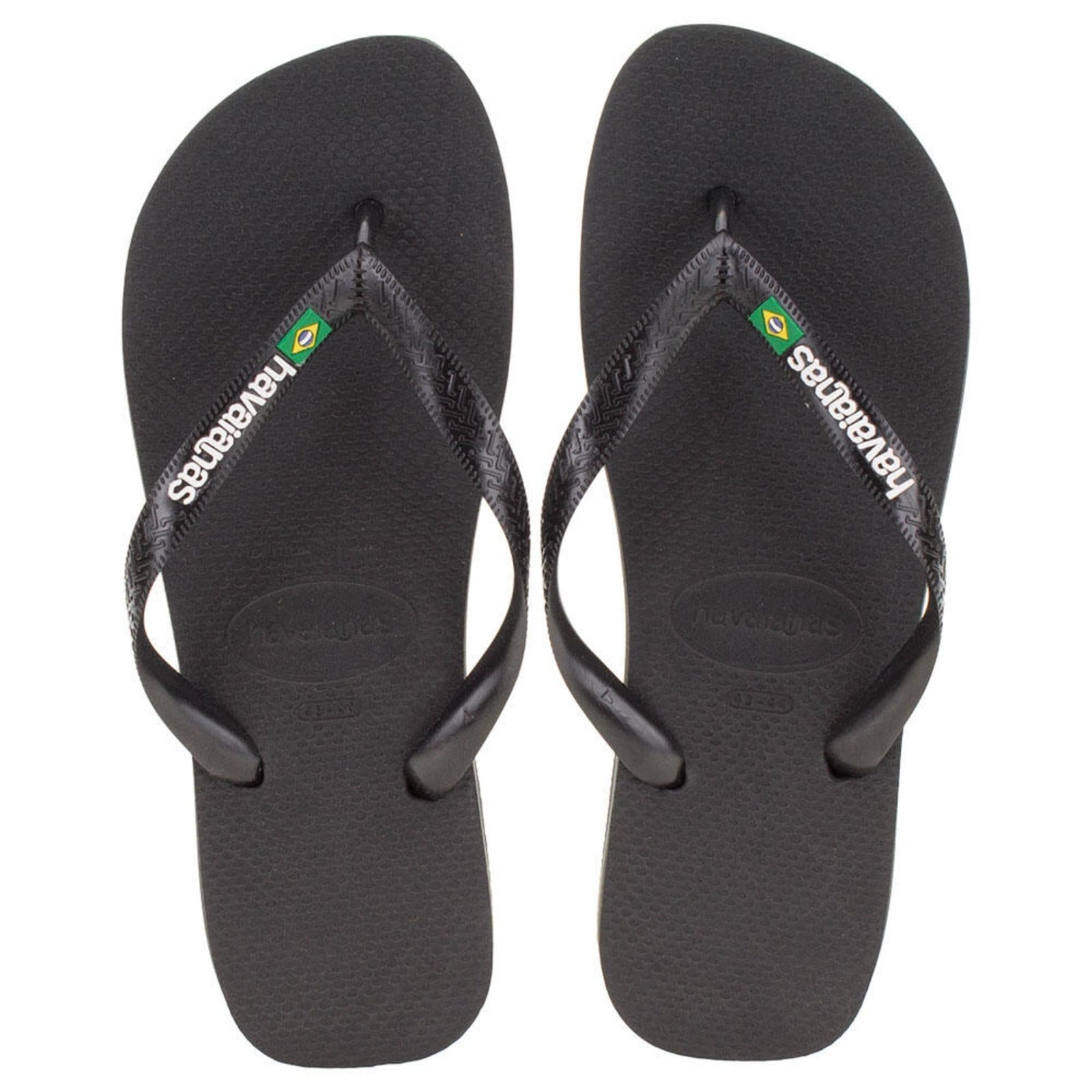 Vista principal Chinelo Brasil Logo Havaianas - 4110850 0093206 Havaianas preto