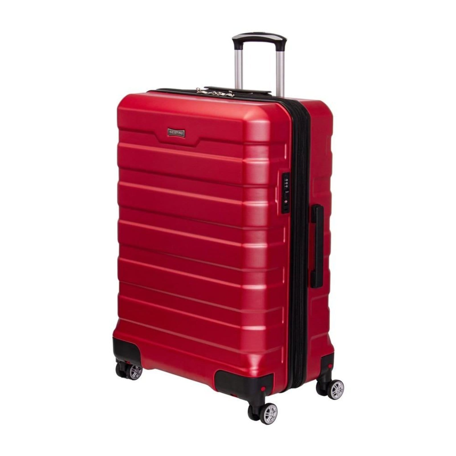 Vista 2 Infantil - Mala De Viagem Sestini 360 Wheeless 1T Grande Vermelho Sestini incolor