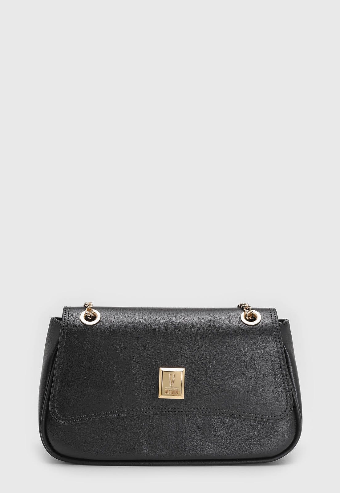 Vista principal Bolsa Feminina Vizzano Alça Corrente Preta VIZZANO preto