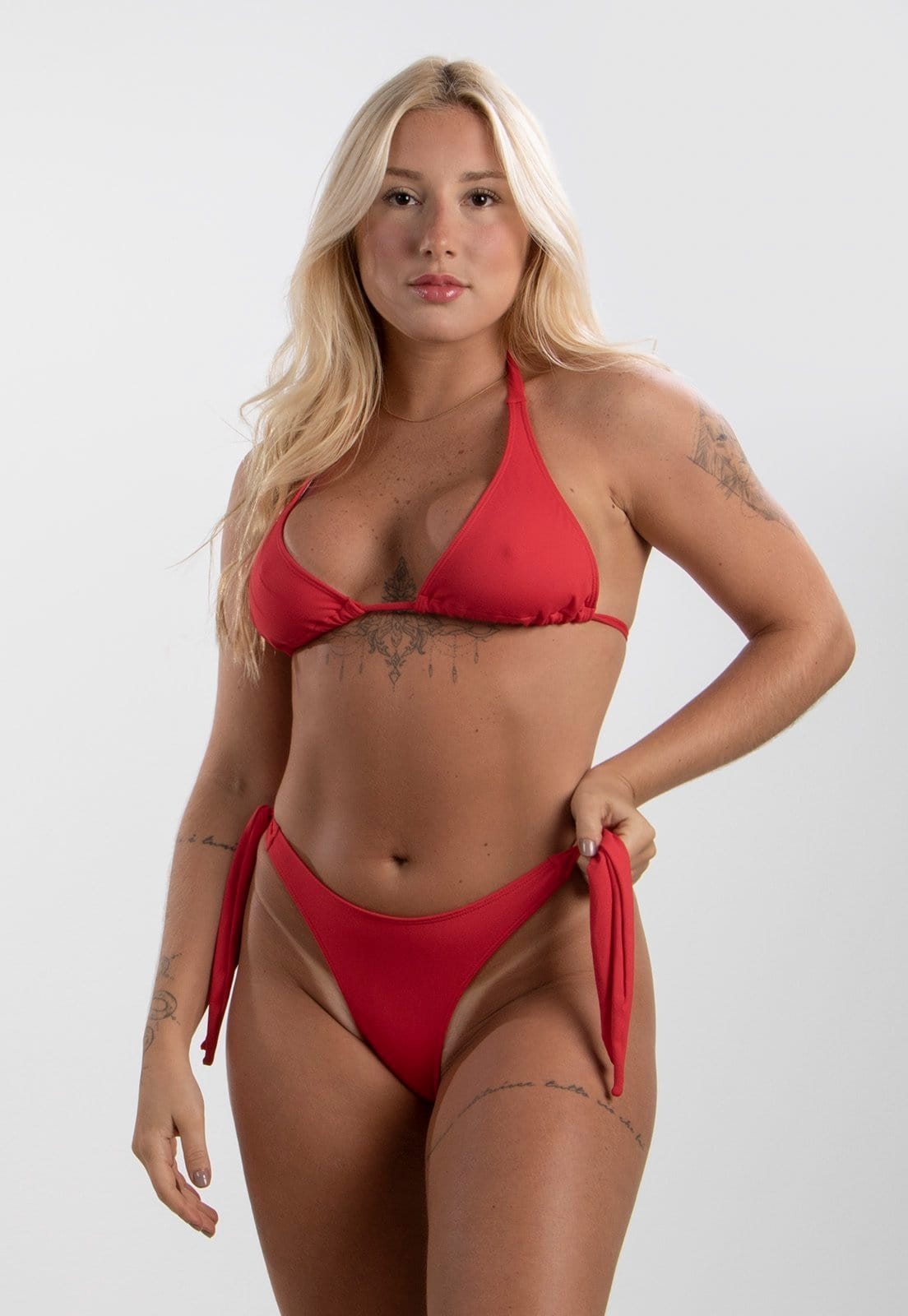 Biquíni Diluxo Cortininha Amarração Calcinha Larga