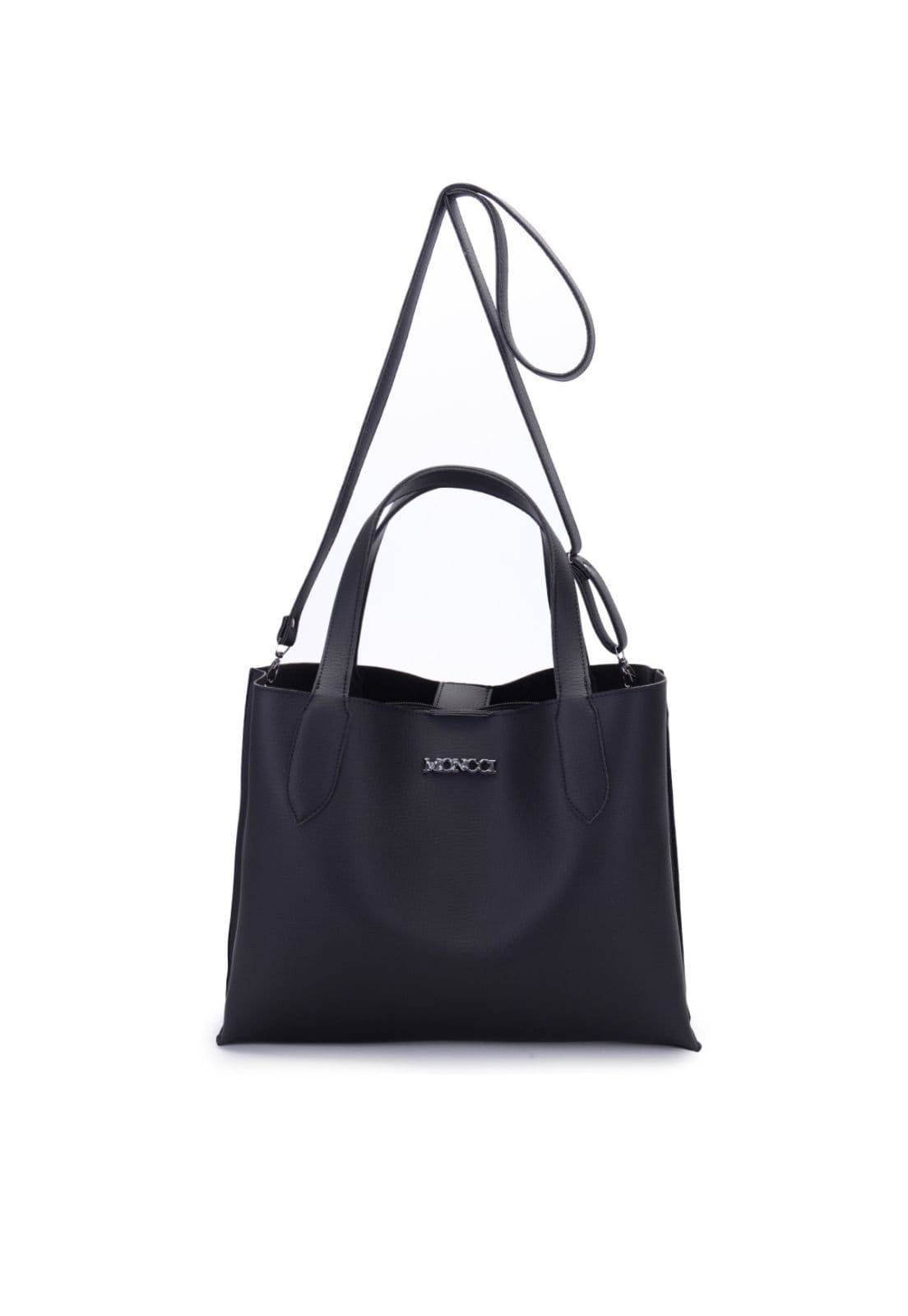 bolsa saco media shopper casual feminina minimalista com divisória faculdade versátil Veneza