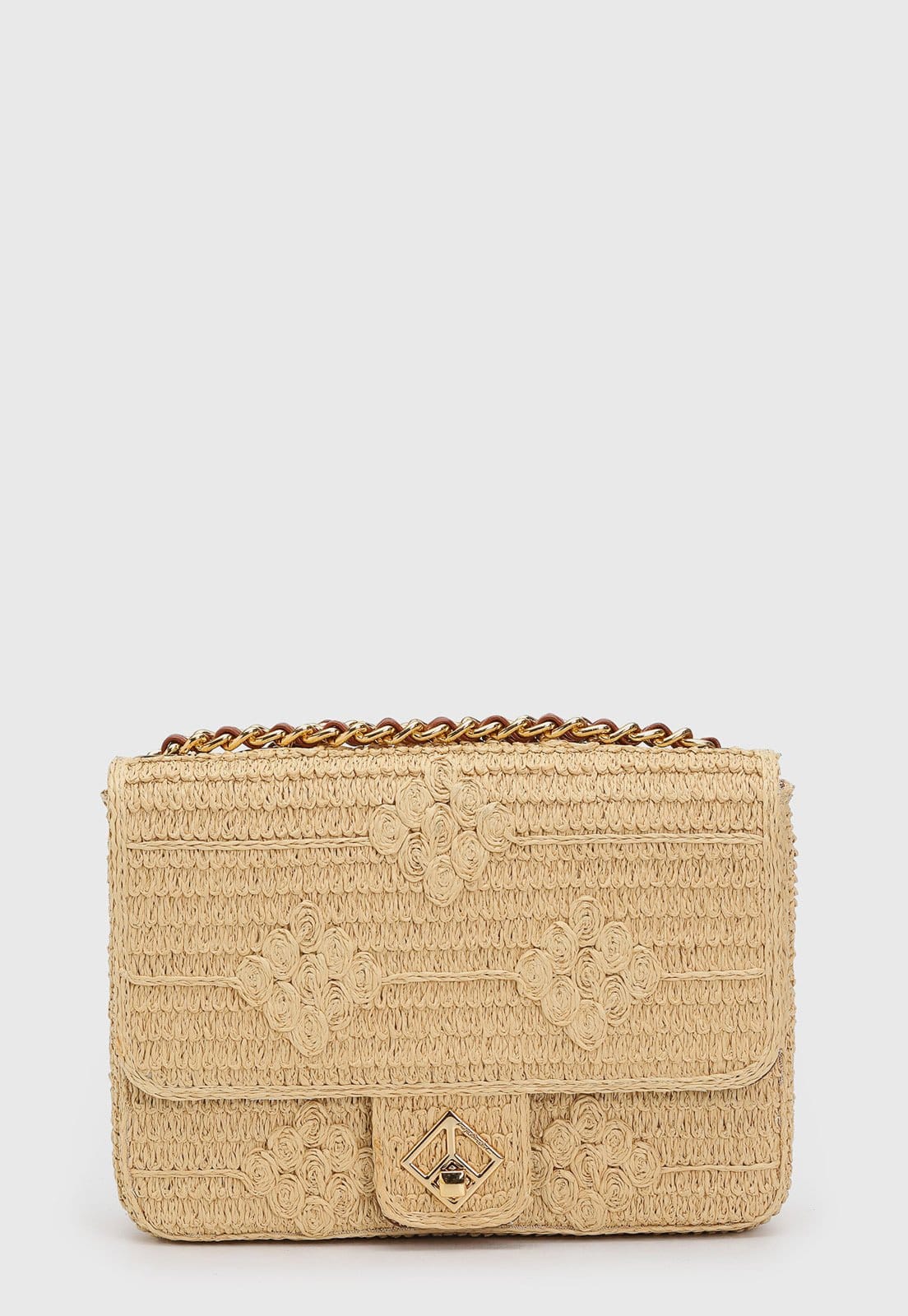 Bolsa Feminina Luiza Barcelos Palha Trançada