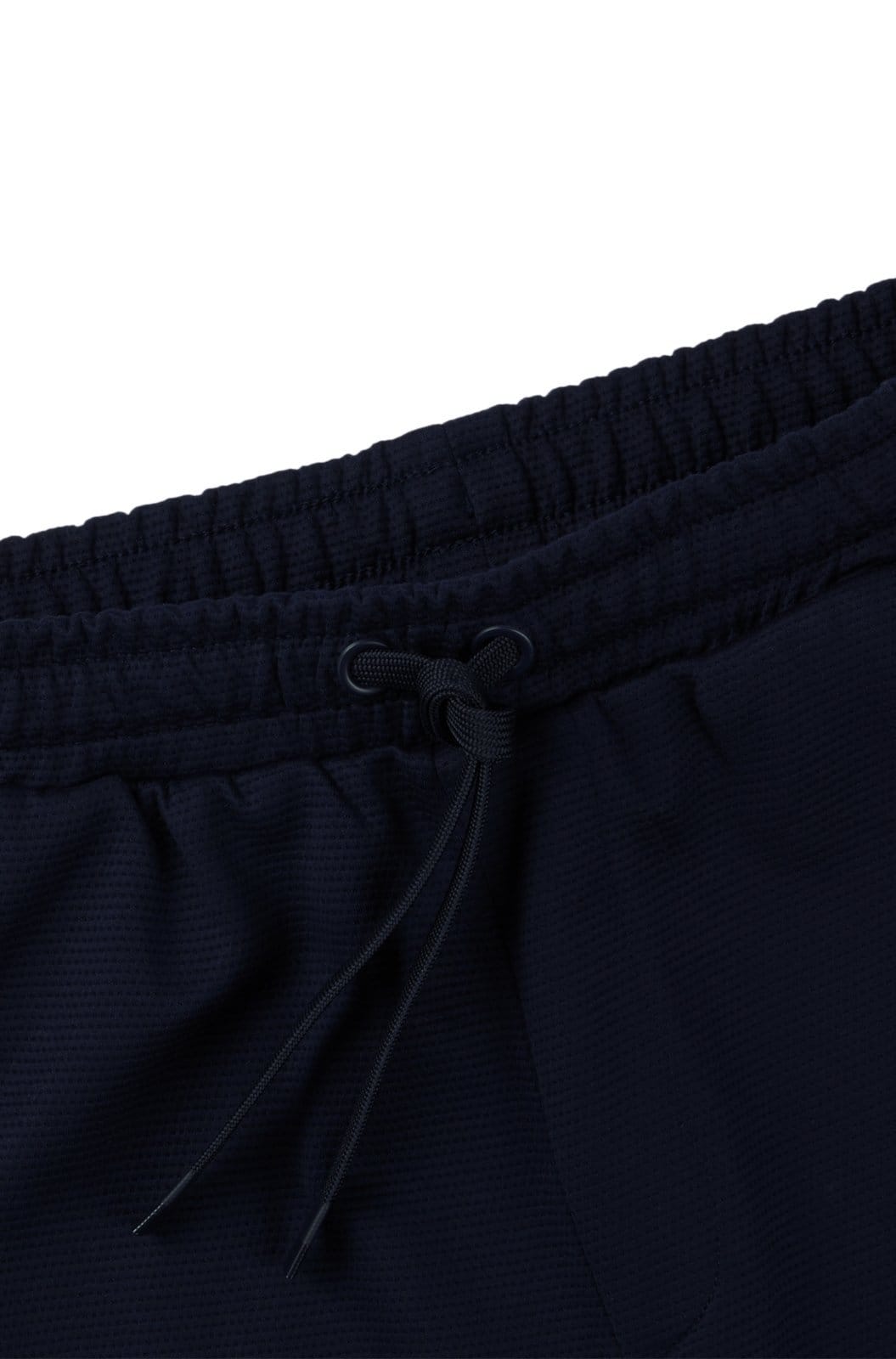 Vista 2 Calças De Moletom De Corte Descontraído Com Logo Em Efeito Espelhado Azul-Marinho - EEGG Boss azul marinho