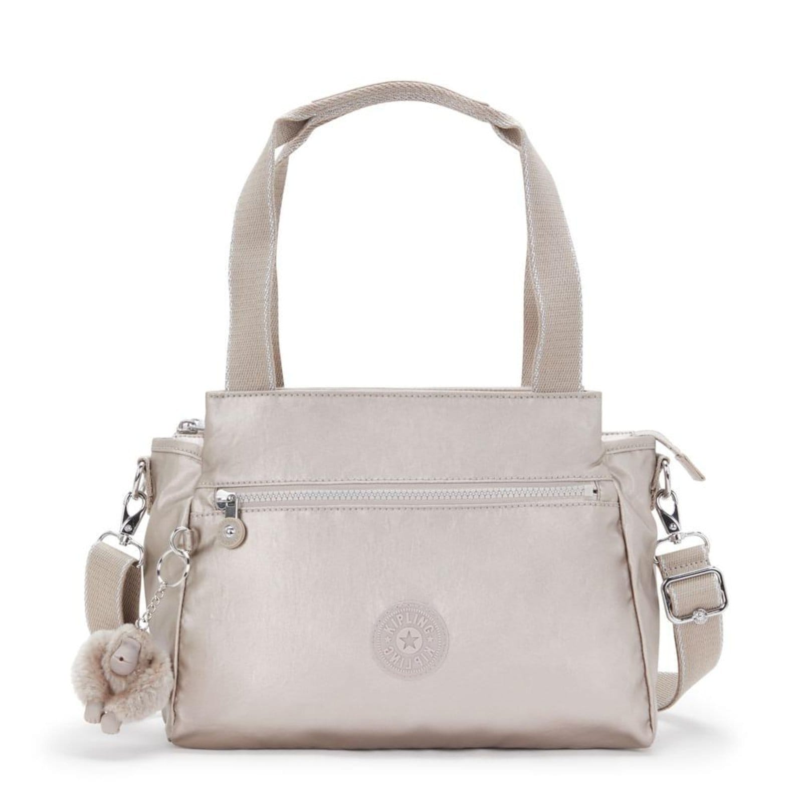 Bolsa Kipling Elysia Metallic Glow