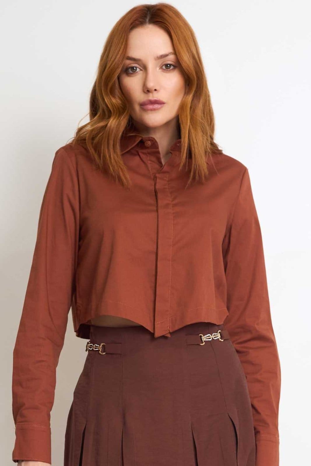 Camisa Vanibele Tricoline