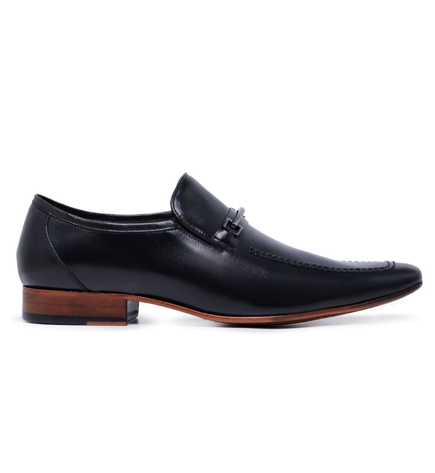 Sapato Social Fino Loafer Masculino em Couro Paulo Vieira Cor