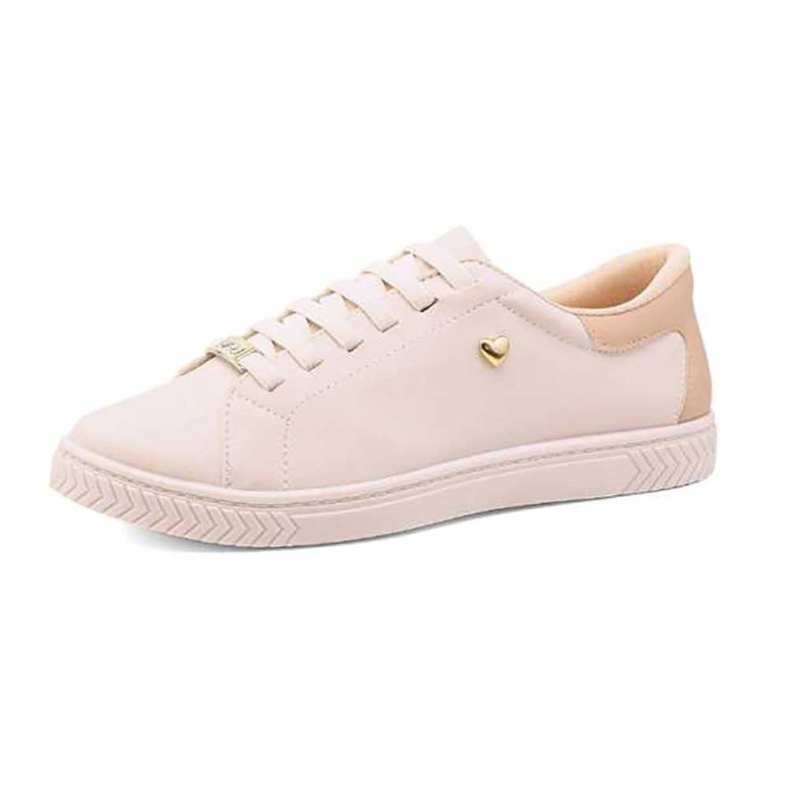 Vista 2 Tênis Feminino Izalu Casual Baixinho Izalu off-white