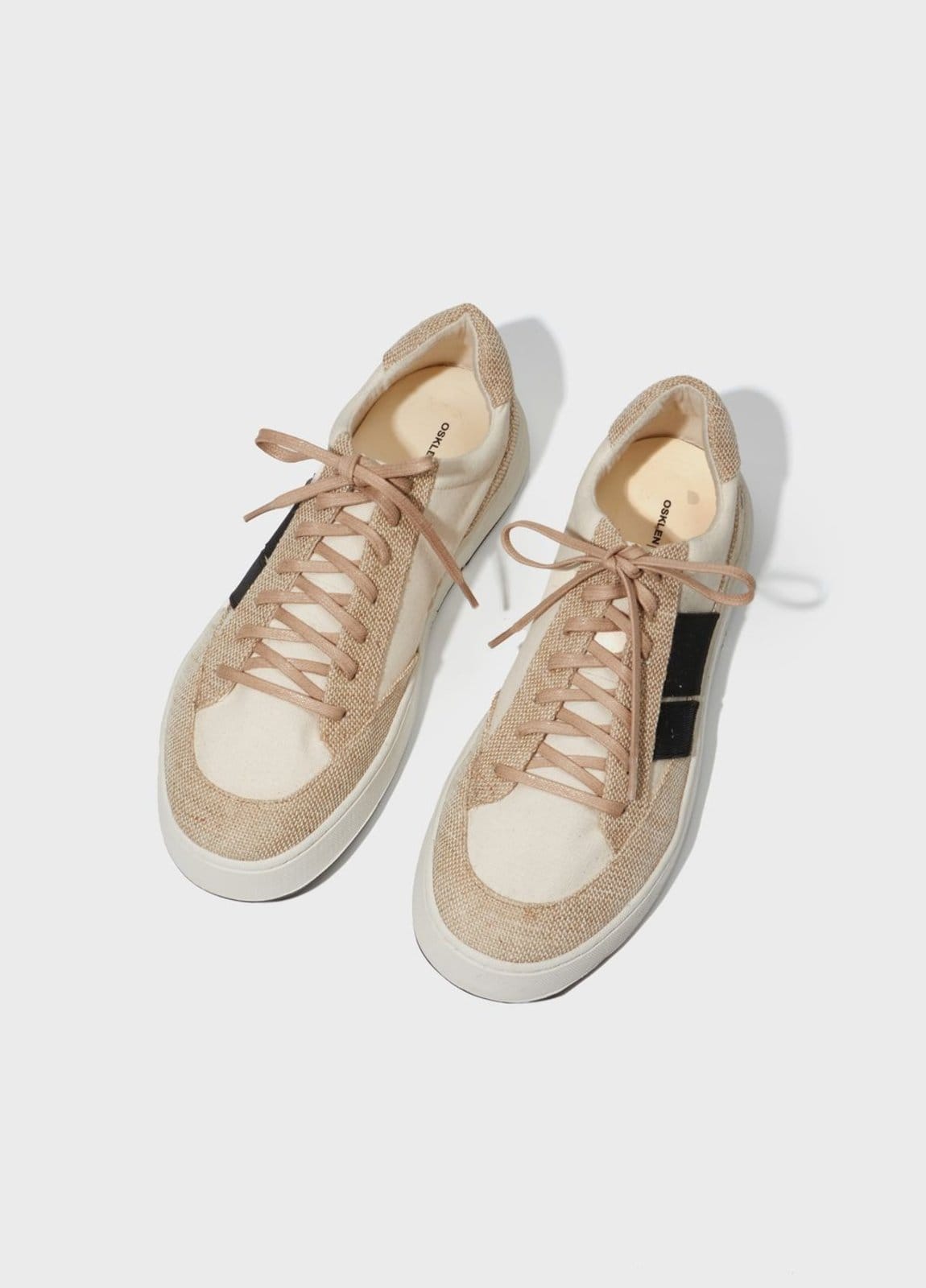Vista 2 Jute and canvas ag sneaker Osklen bege