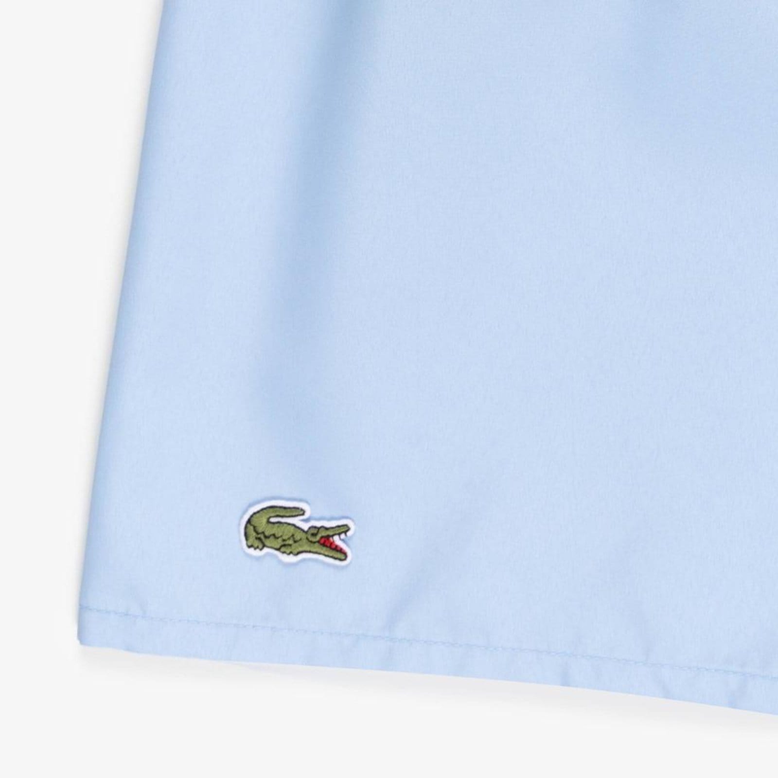 Vista 2 Calção de Banho Monocromática de Comprimento Médio Lacoste azul