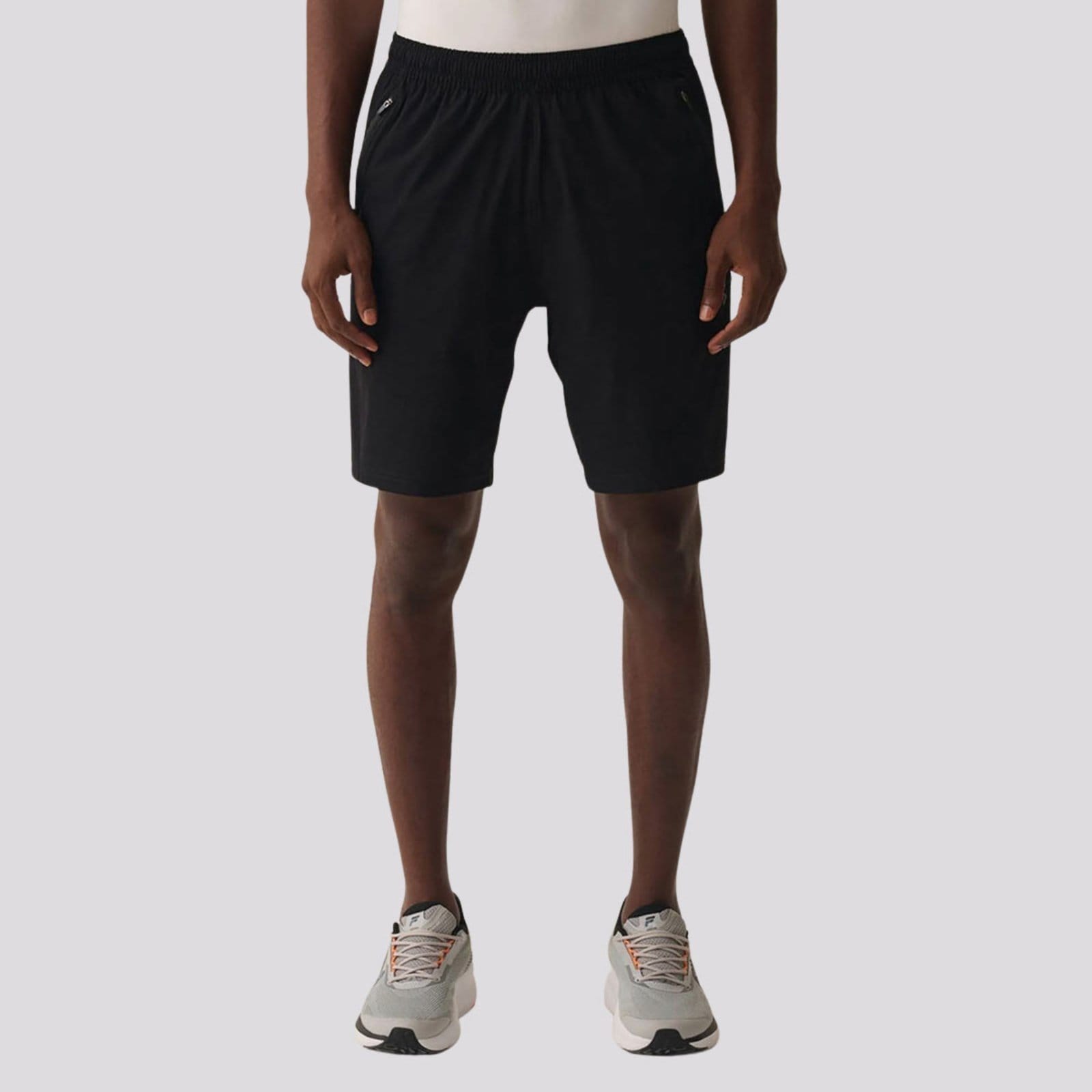 Vista principal Bermuda Fila Zip IV 9 Preta Fila preto