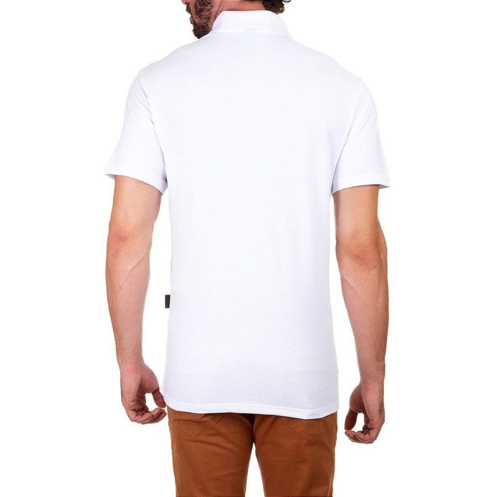 Vista 2 Camiseta Oakley Patch 2.0 Polo Masculina Oakley branco