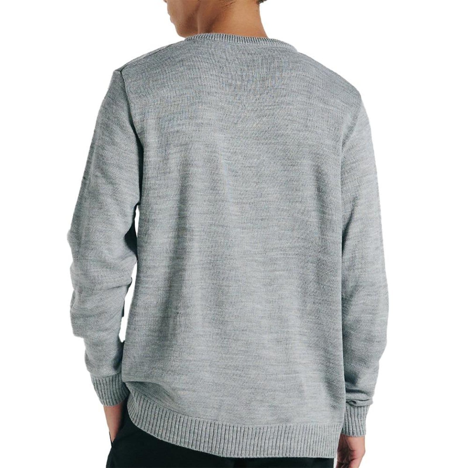 Vista 2 Tricot Volcom Edmonder WT24 Masculino Mescla Volcom cinza