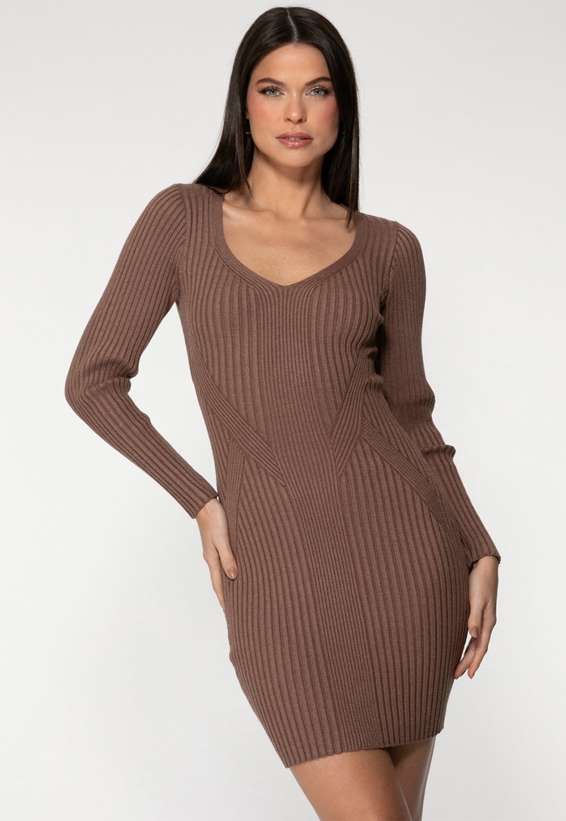 Vestido Guess Tricot Canelado