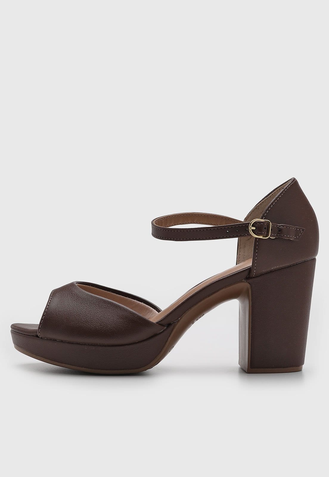 Sandália Feminina Beira Rio Salto Grosso