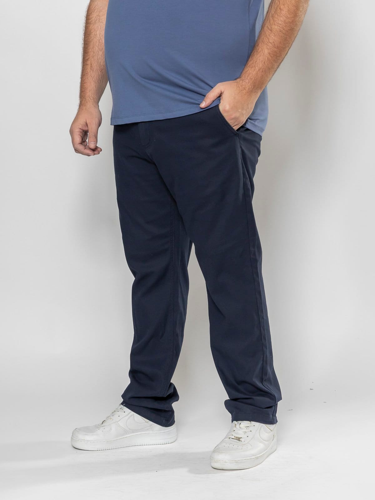 Vista 2 Calça Masculina Oversize Sport Fino Crocker - 50692 Crocker azul marinho